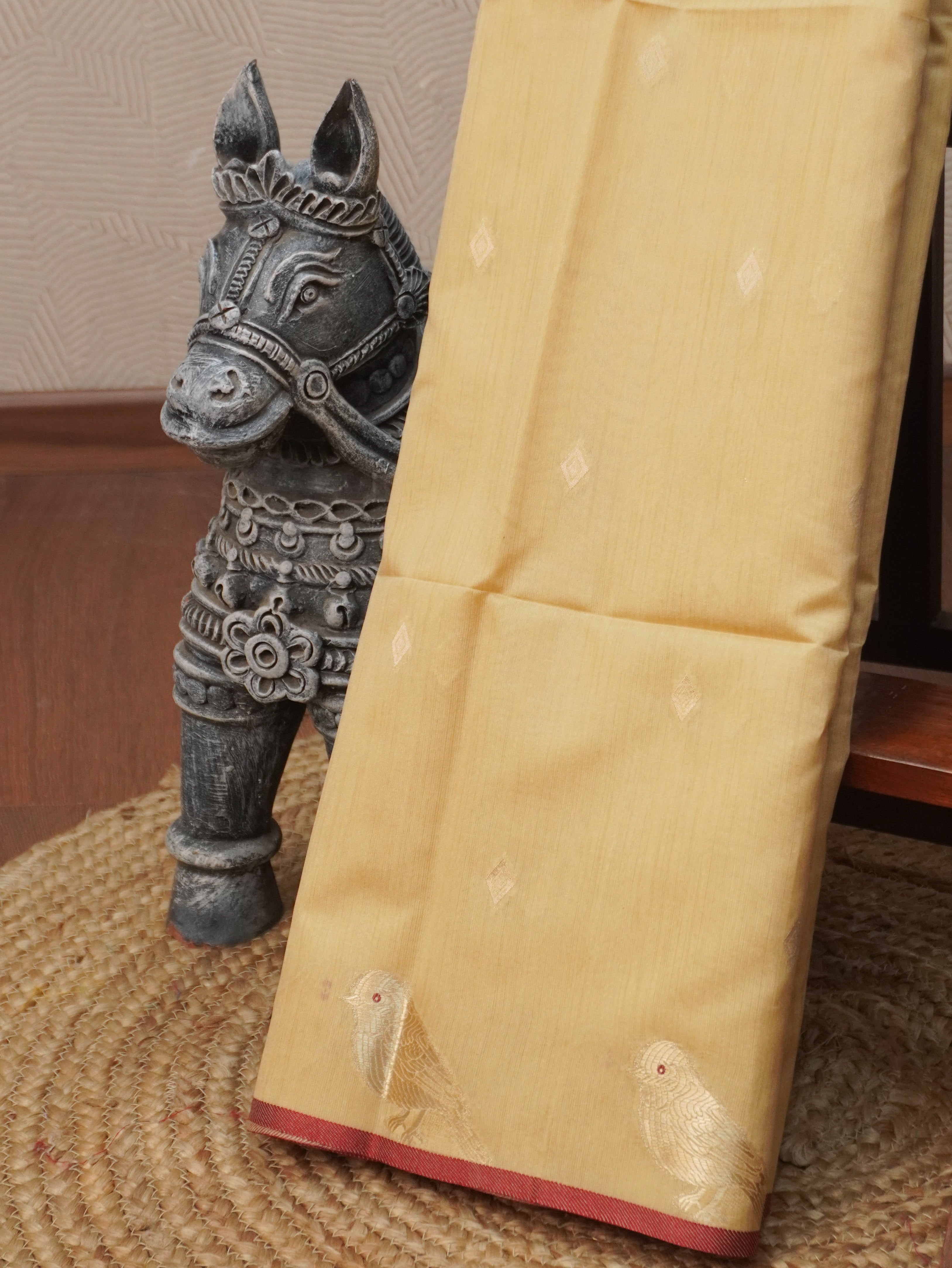 Raw Silk Saree | TTDS3460