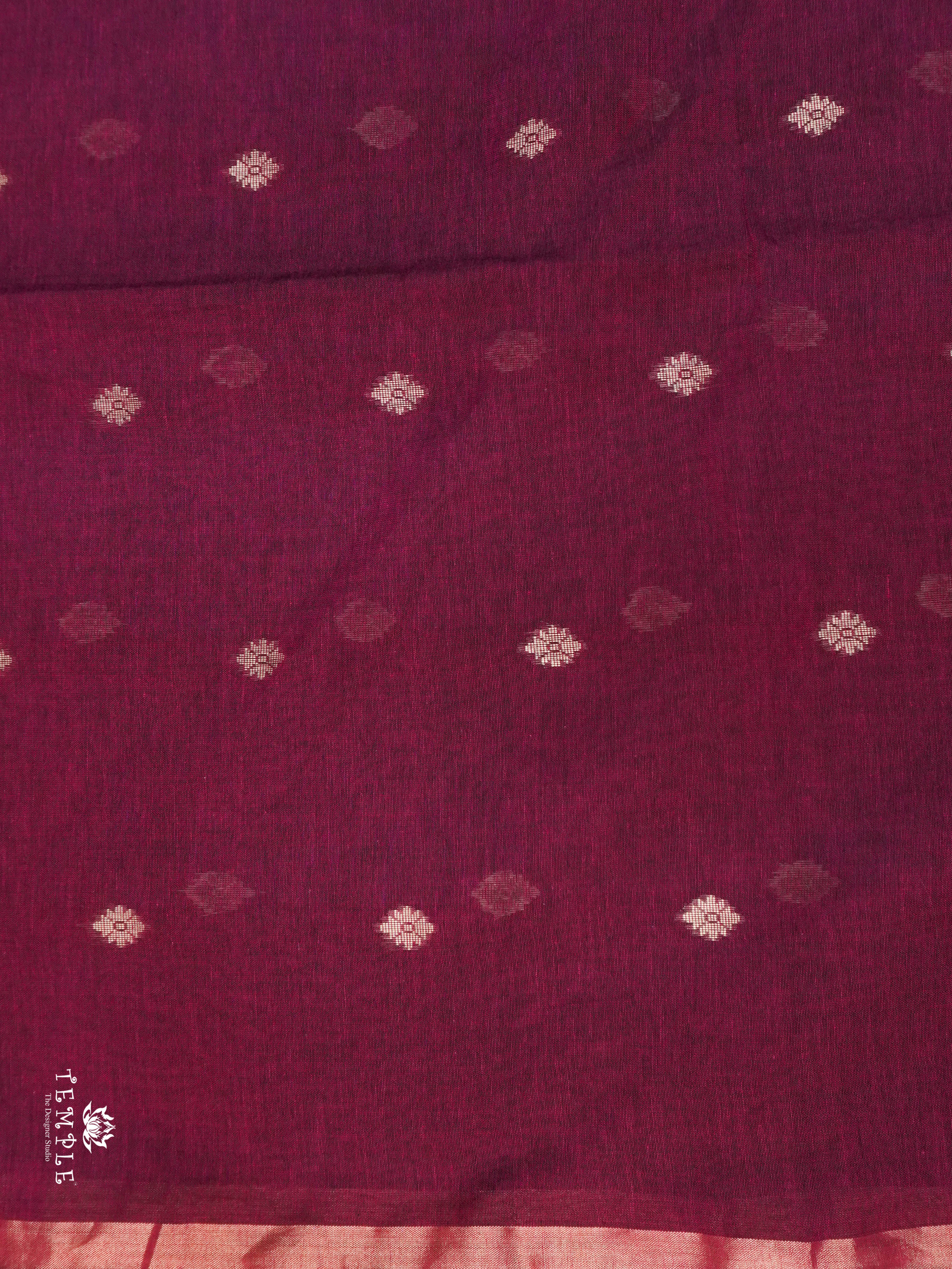 Linen Cotton Saree - Designe 1 | TTDS1565 | Pongal Fest