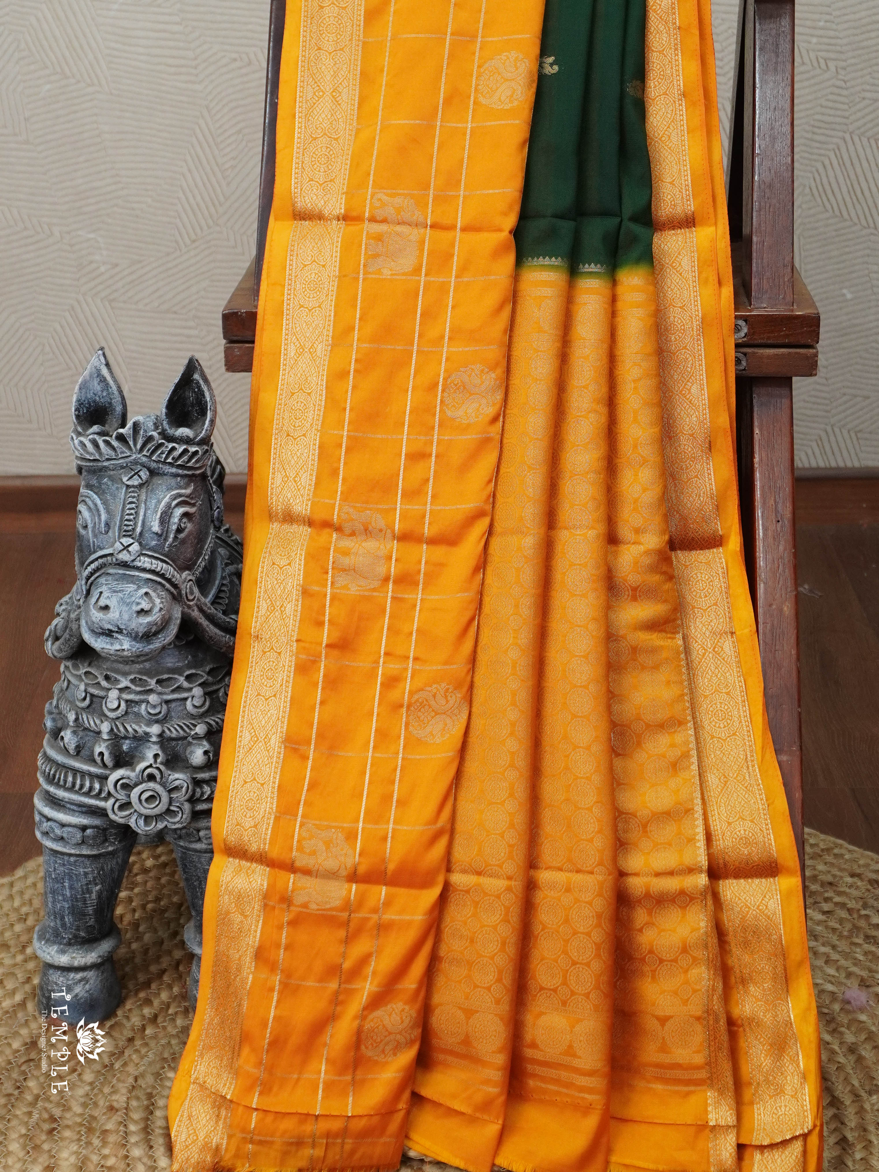 Semi Mysore Silk Saree | TTDS3031