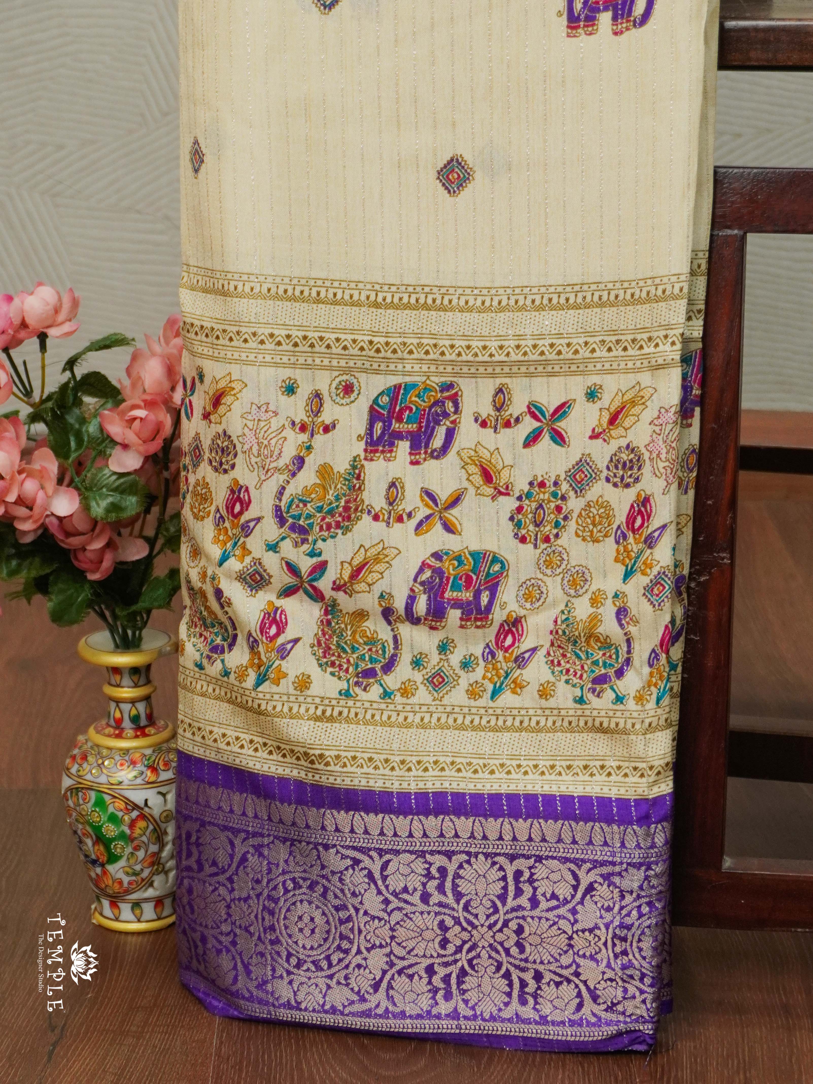 Dola Saree With Vaira Oosi pattern | TTDS2085