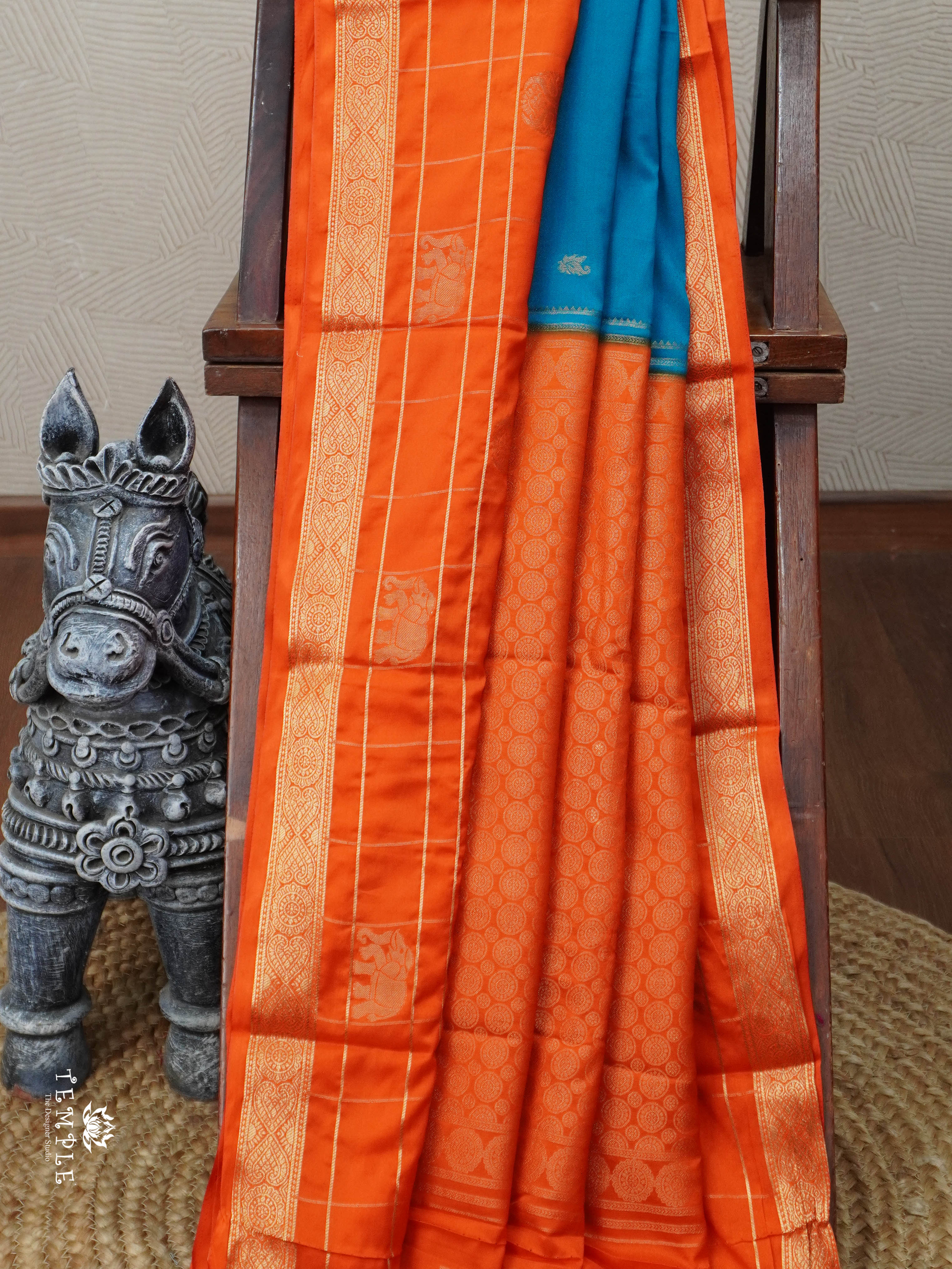 Semi Mysore Silk Saree | TTDS3031