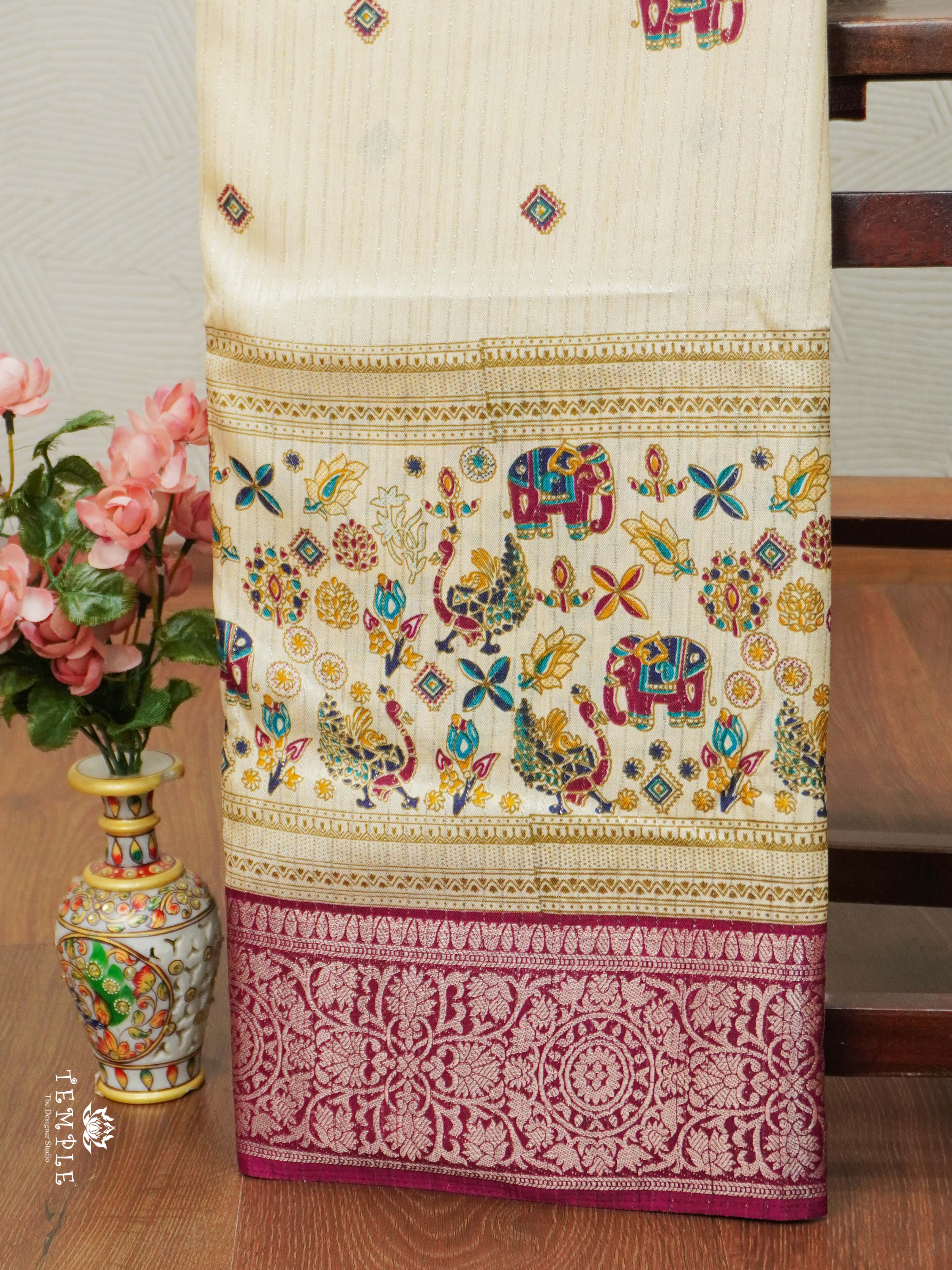 Dola Saree With Vaira Oosi pattern | TTDS2085