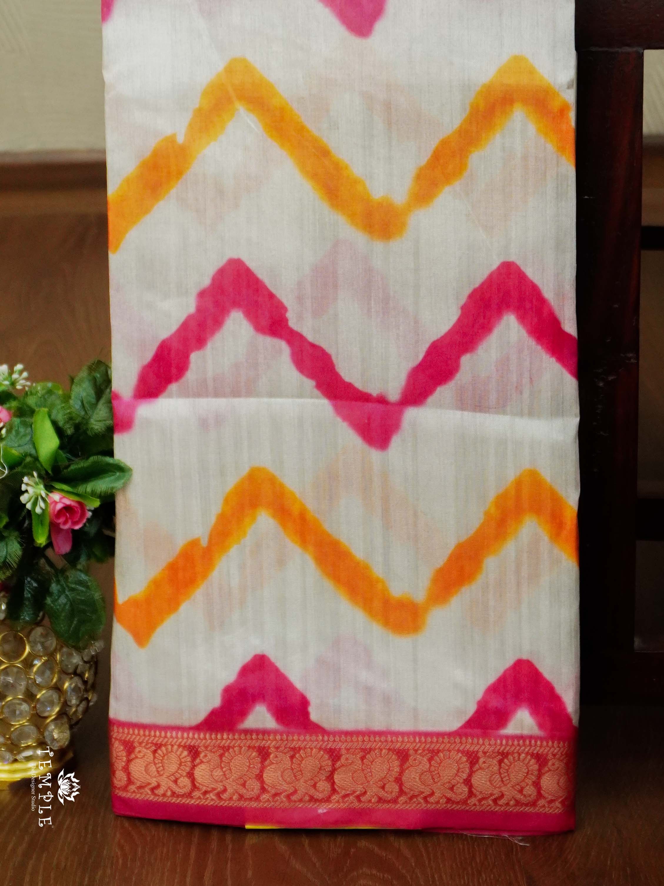 Leheriya Printed Saree | TTDS2559