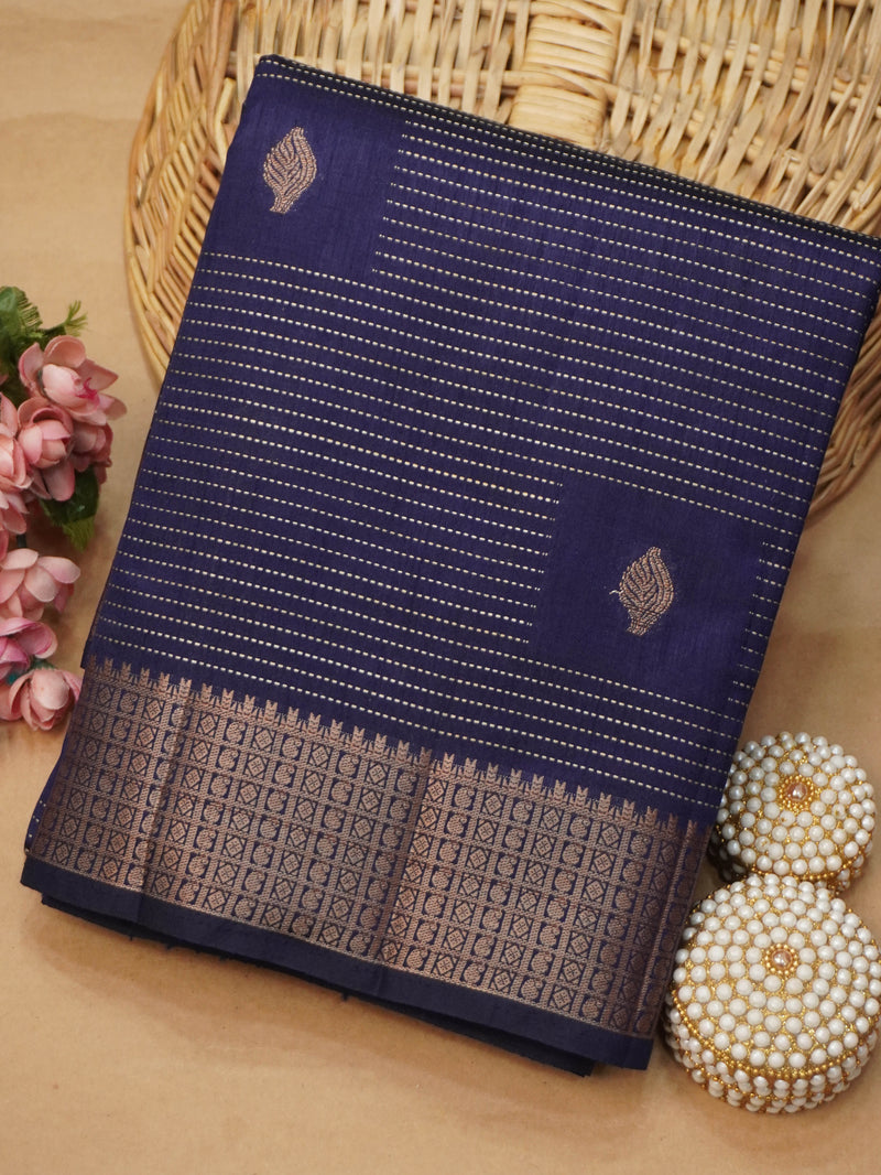 Semi Tussar Silk Saree | TTDS3369