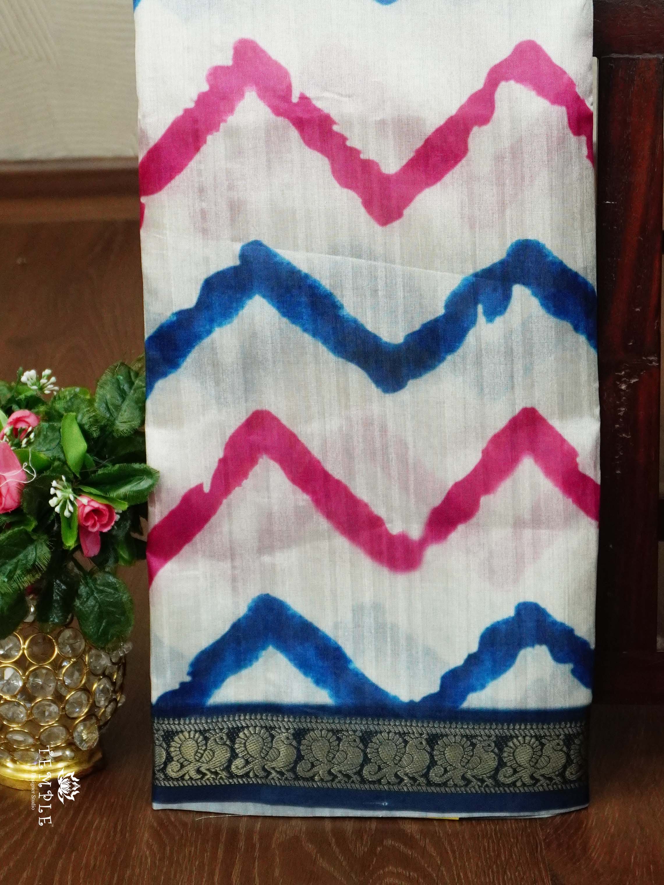 Leheriya Printed Saree | TTDS2559