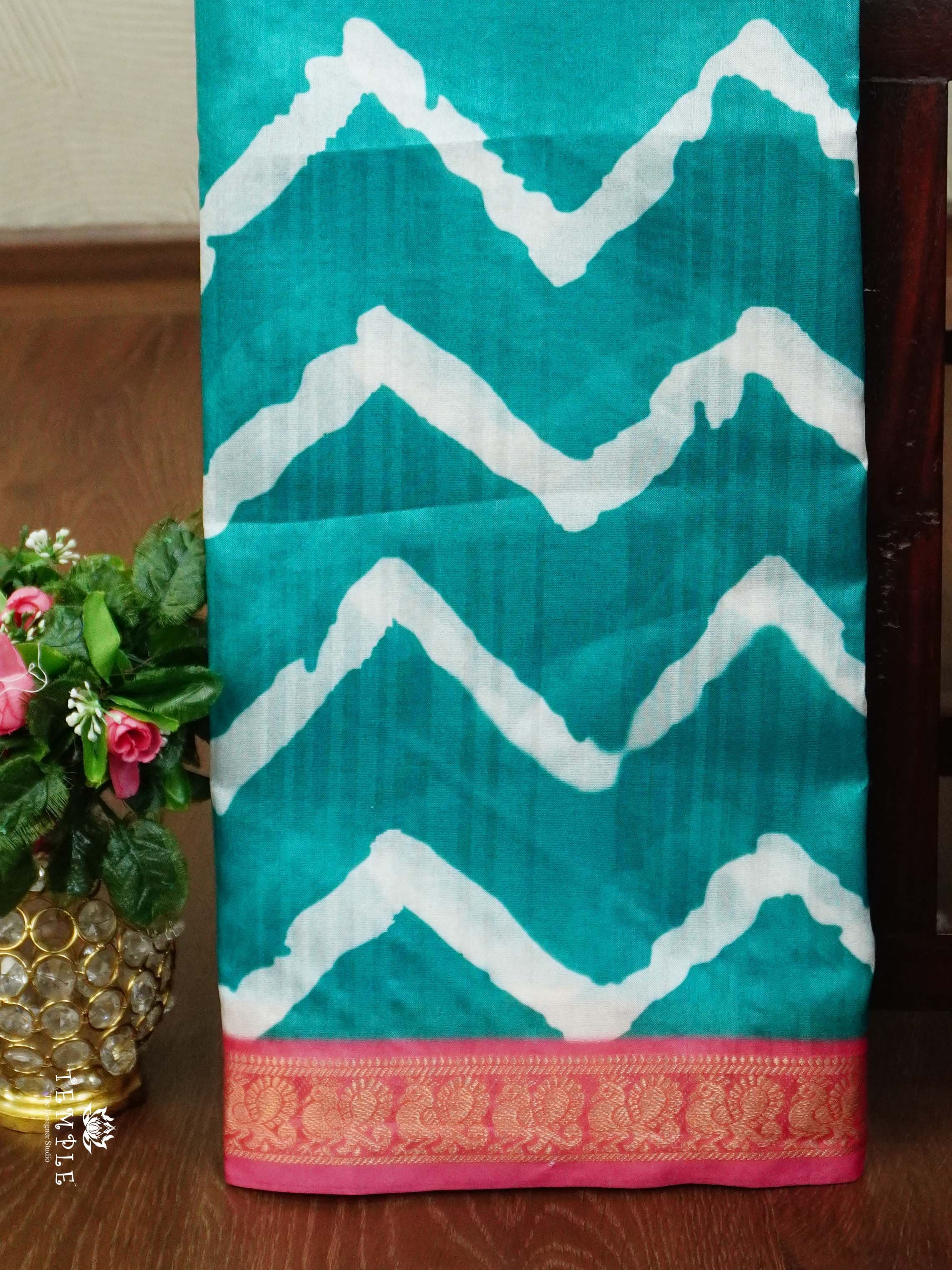 Leheriya Printed Saree | TTDS2559