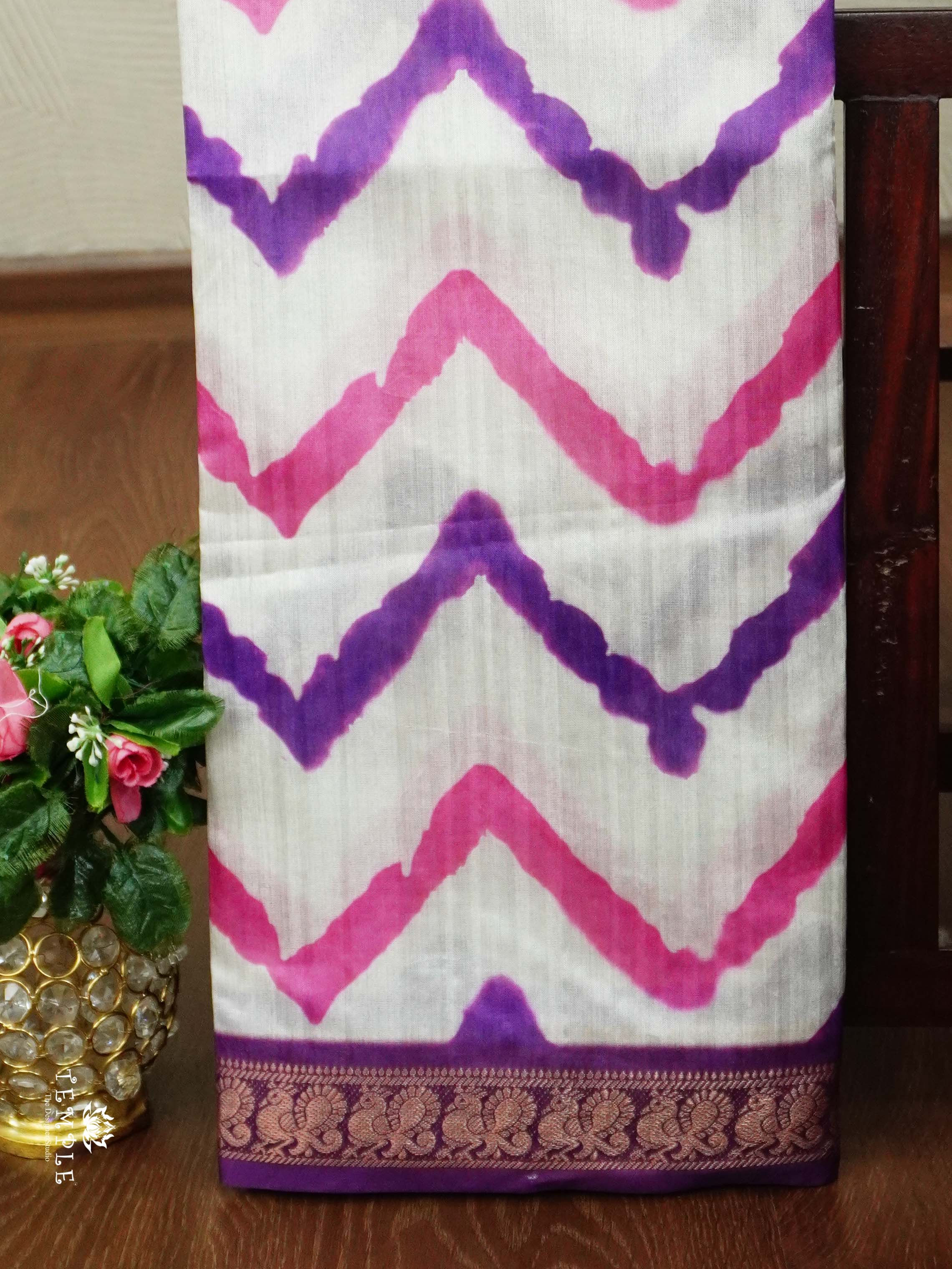 Leheriya Printed Saree | TTDS2559