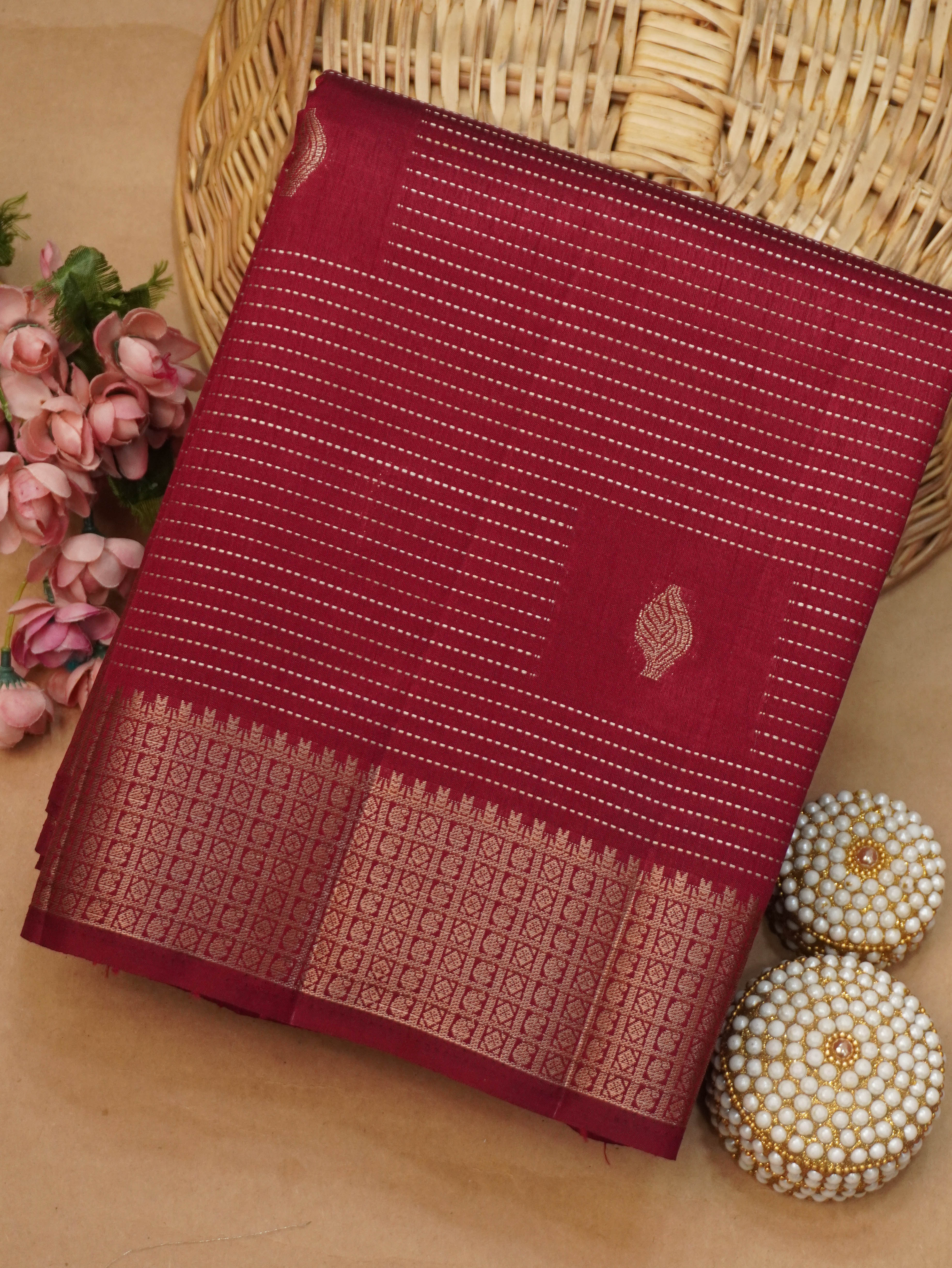 Semi Tussar Silk Saree | TTDS3369