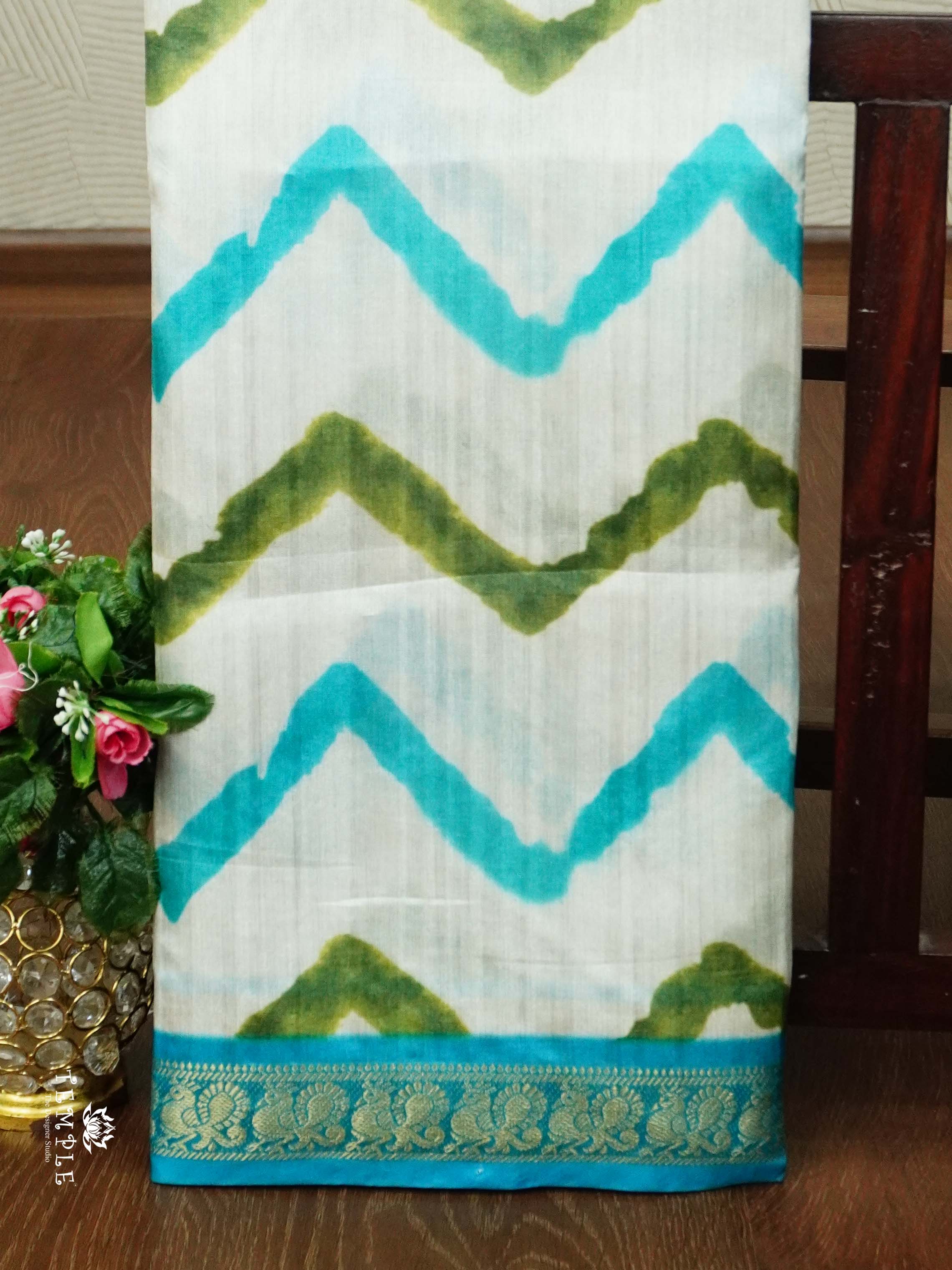 Leheriya Printed Saree | TTDS2559