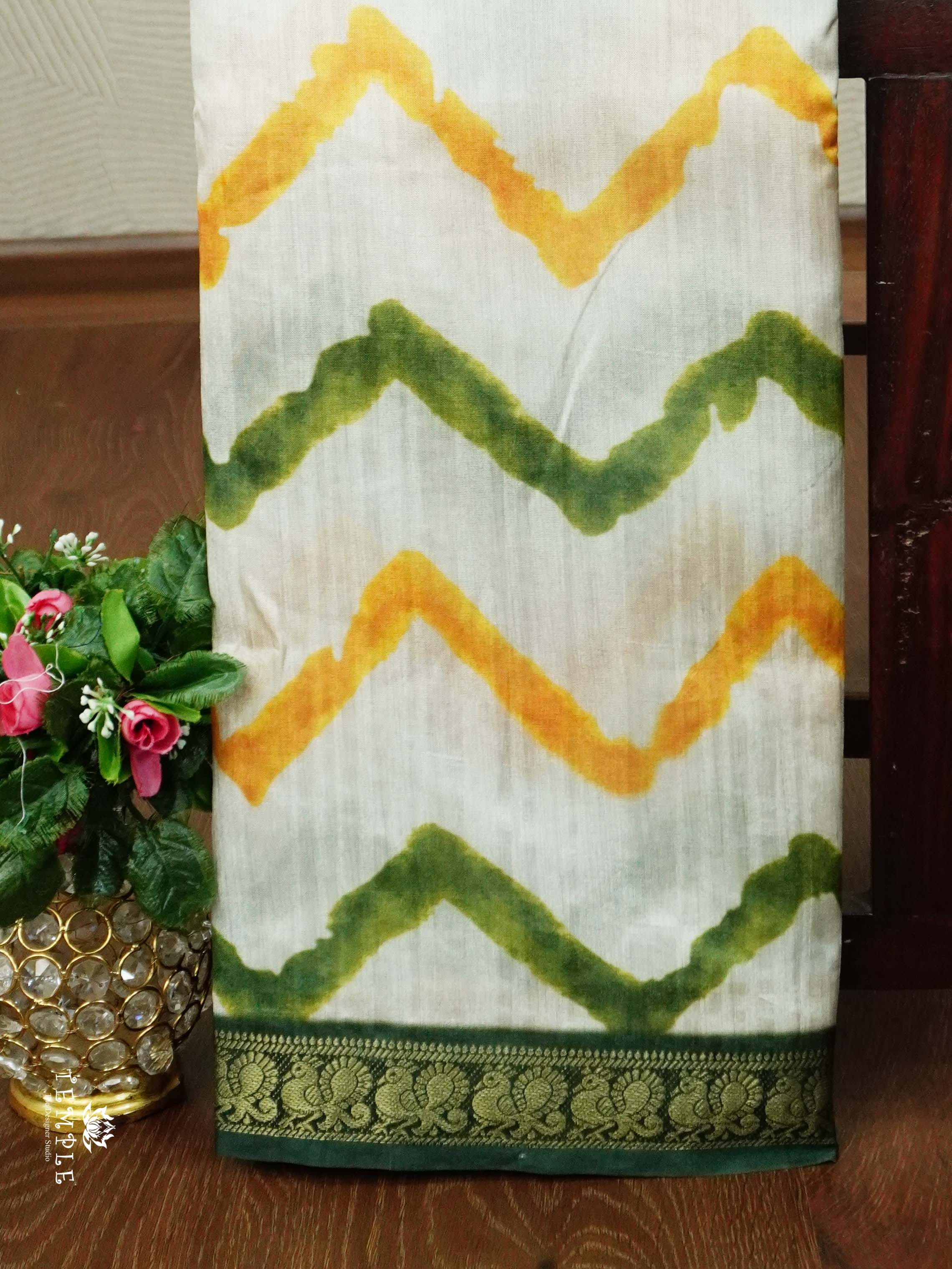 Leheriya Printed Saree | TTDS2559