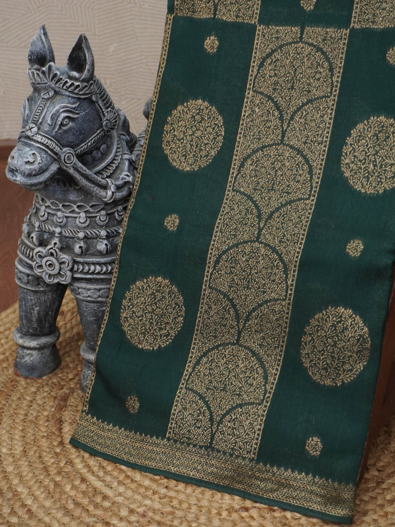 Banarasi Raw Silk Saree | TTDS3470