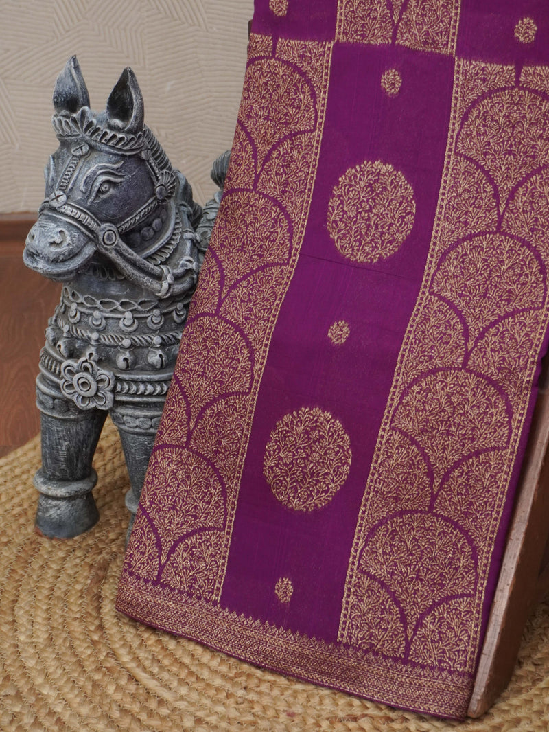 Banarasi Raw Silk Saree | TTDS3470