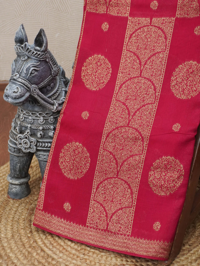 Banarasi Raw Silk Saree | TTDS3470