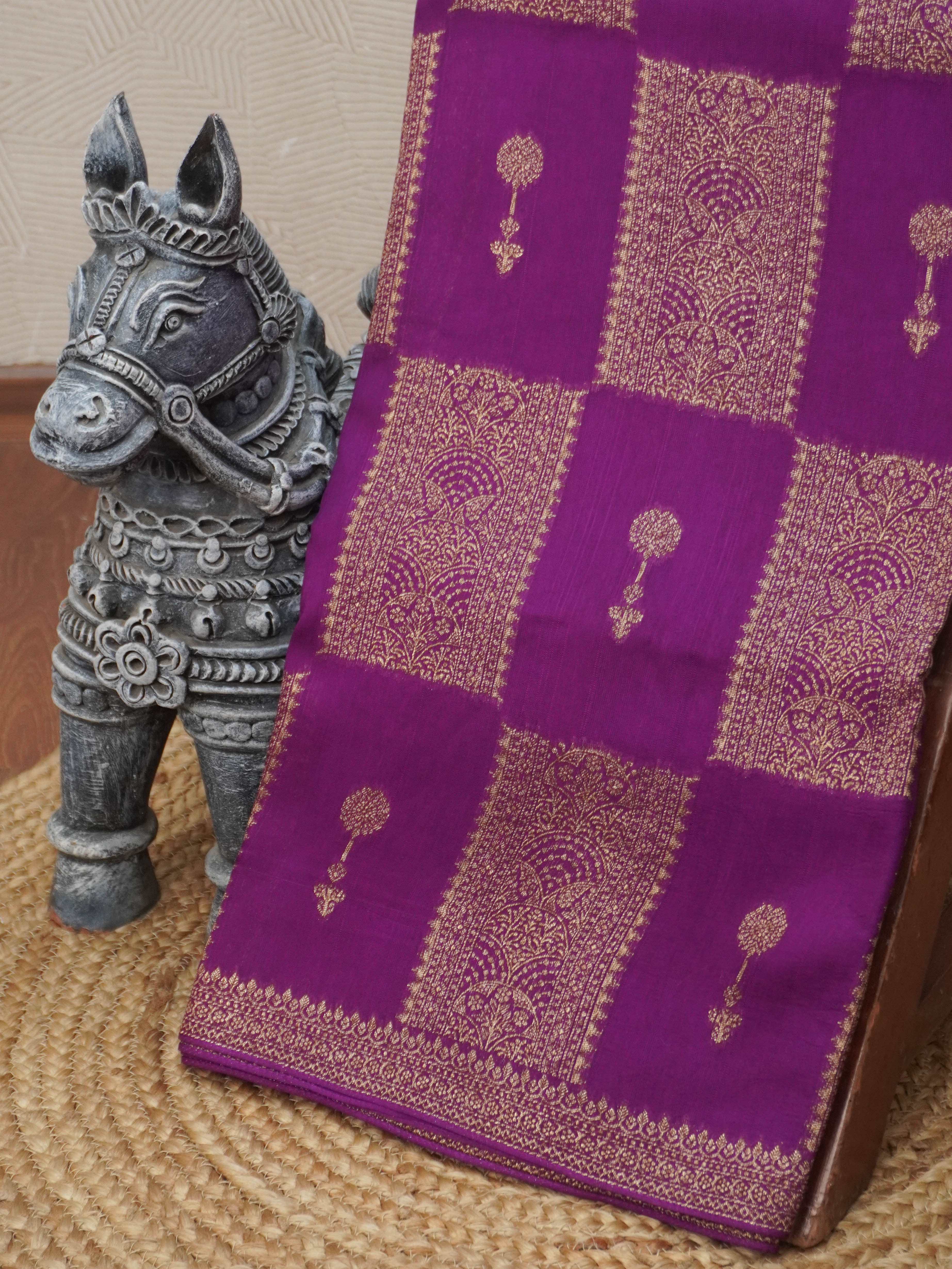 Banarasi Raw Silk Saree | TTDS3472