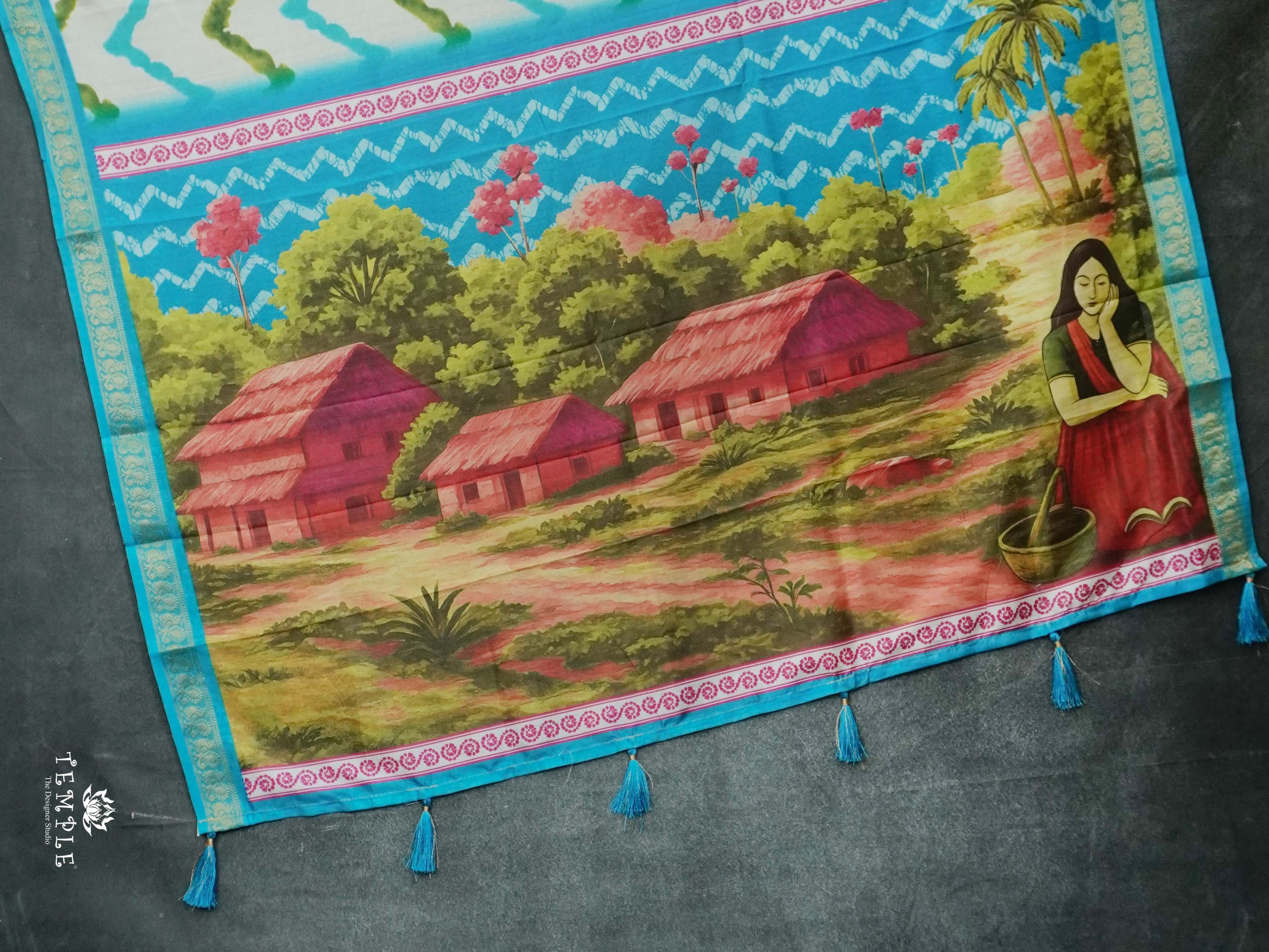 Leheriya Printed Saree | TTDS2559