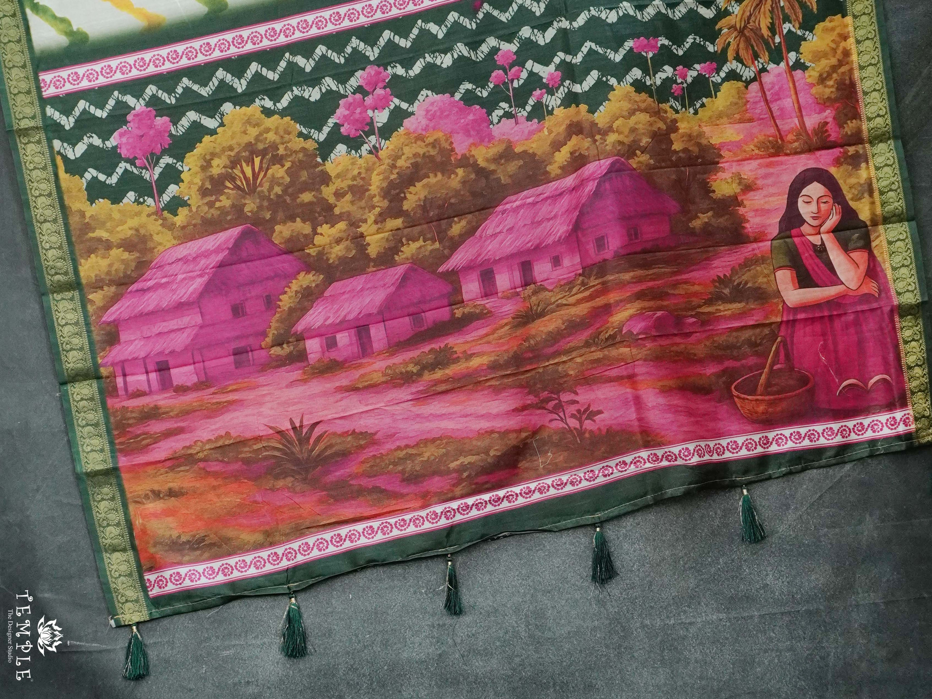 Leheriya Printed Saree | TTDS2559