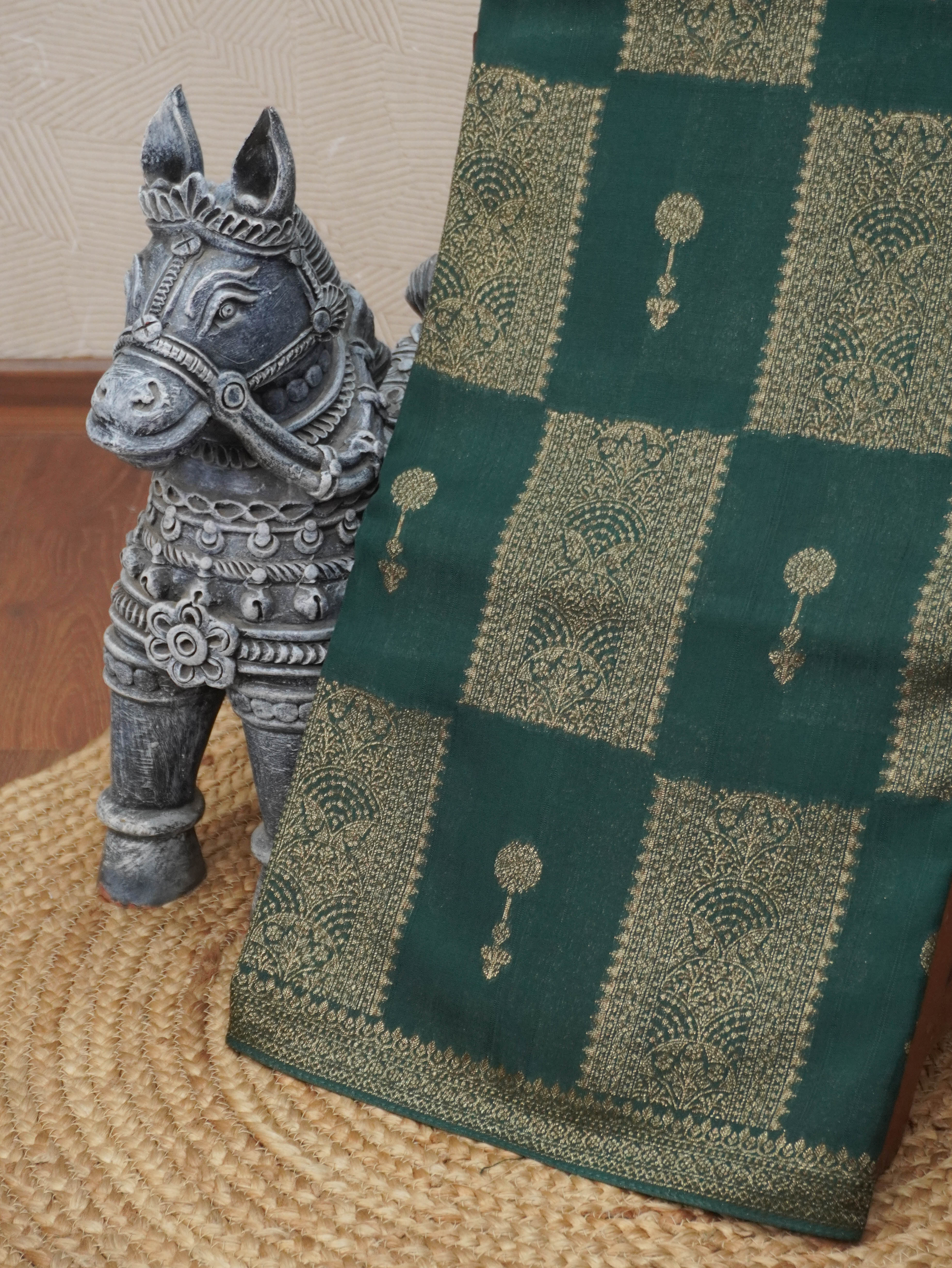 Banarasi Raw Silk Saree | TTDS3472