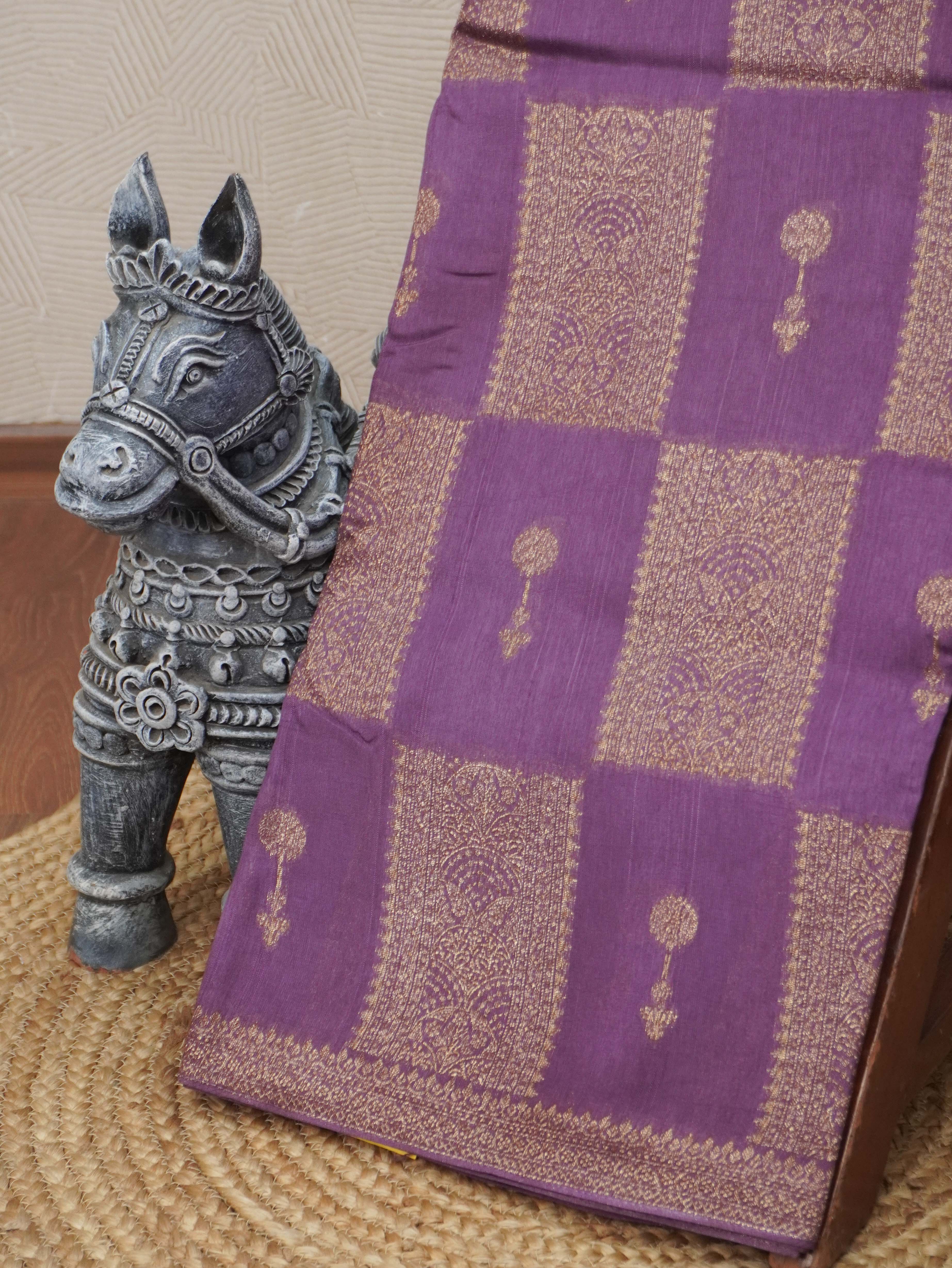 Banarasi Raw Silk Saree | TTDS3472