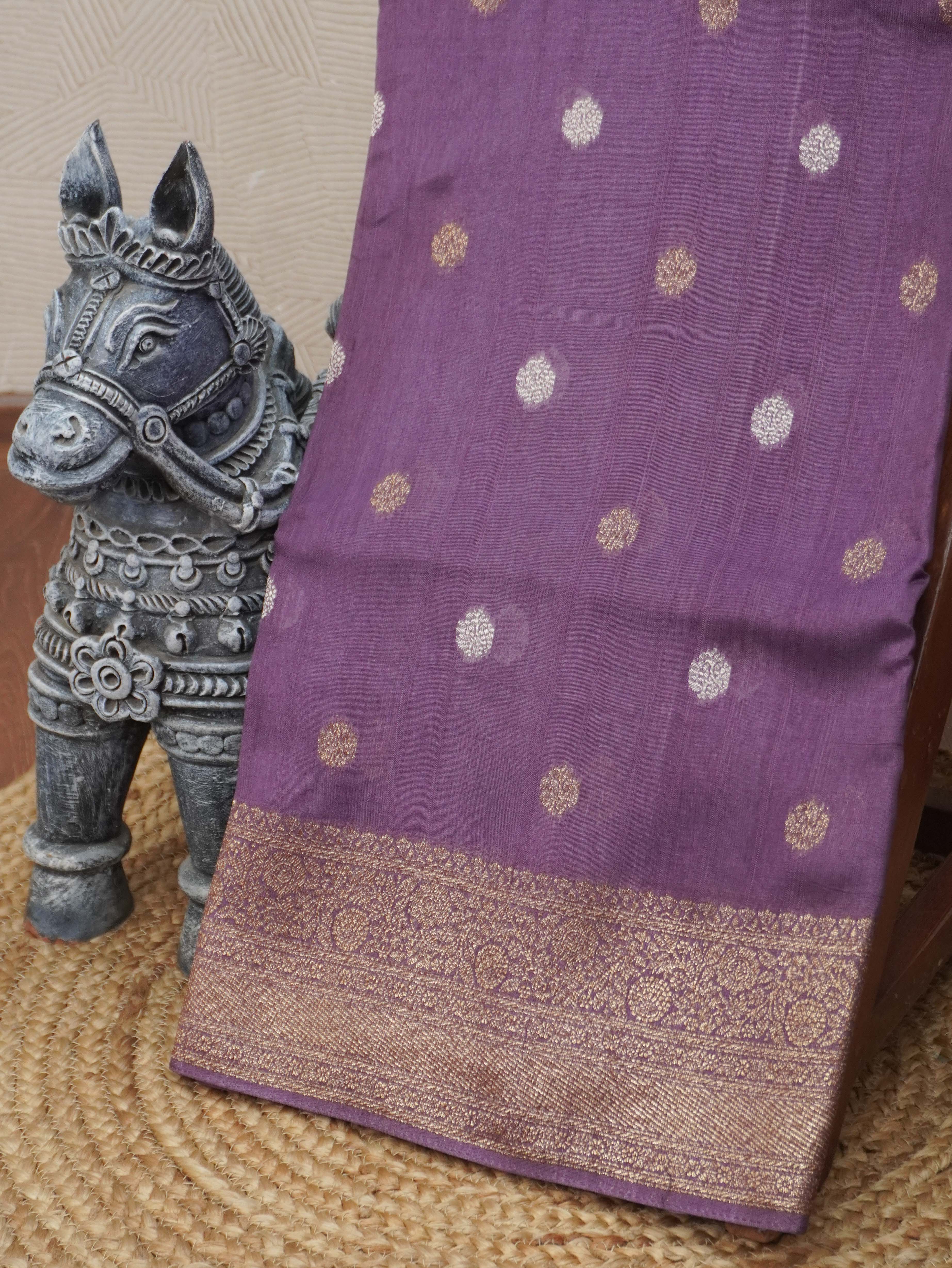 Banarasi Raw Silk Saree | TTDS3473