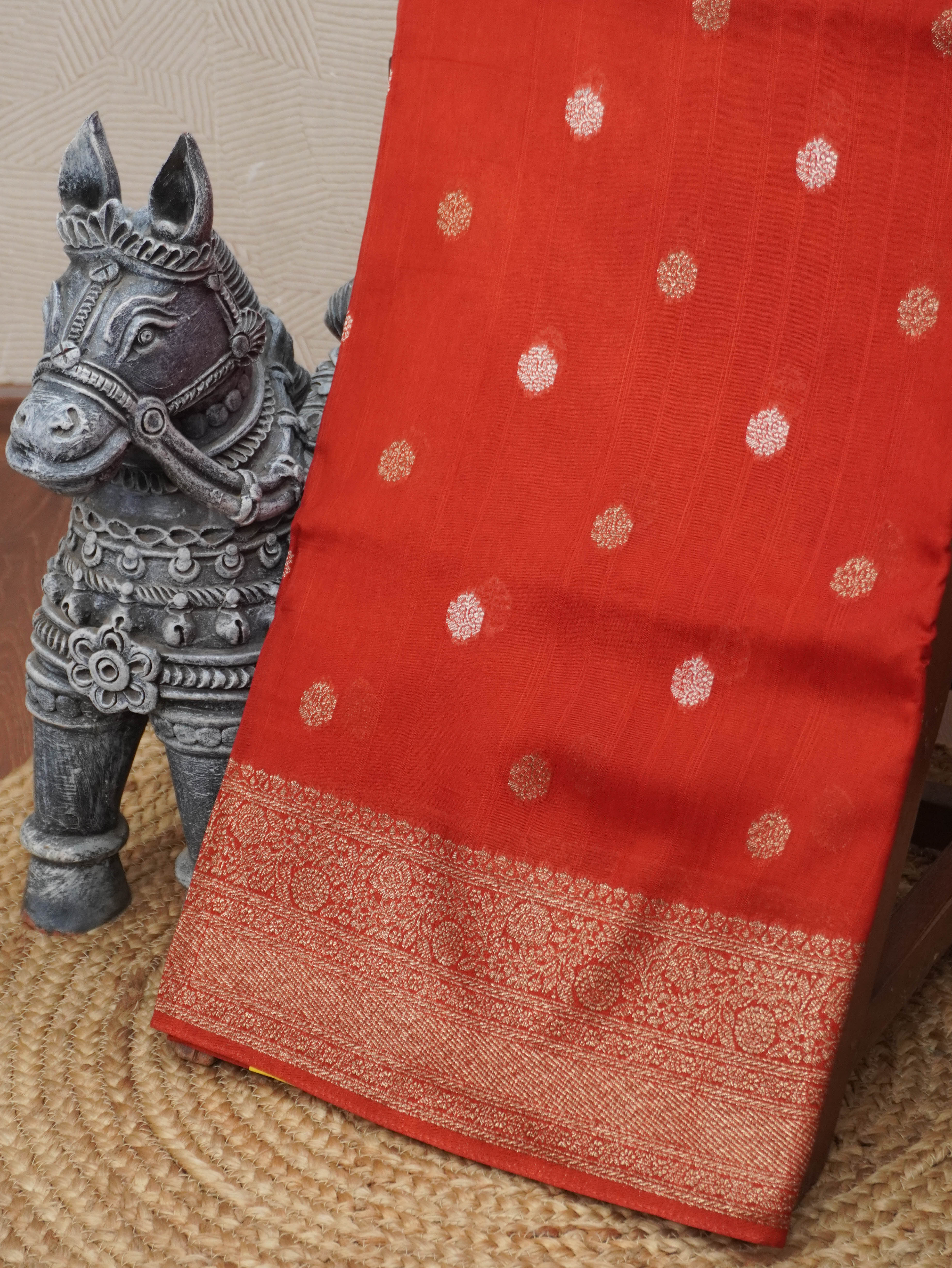 Banarasi Raw Silk Saree | TTDS3473