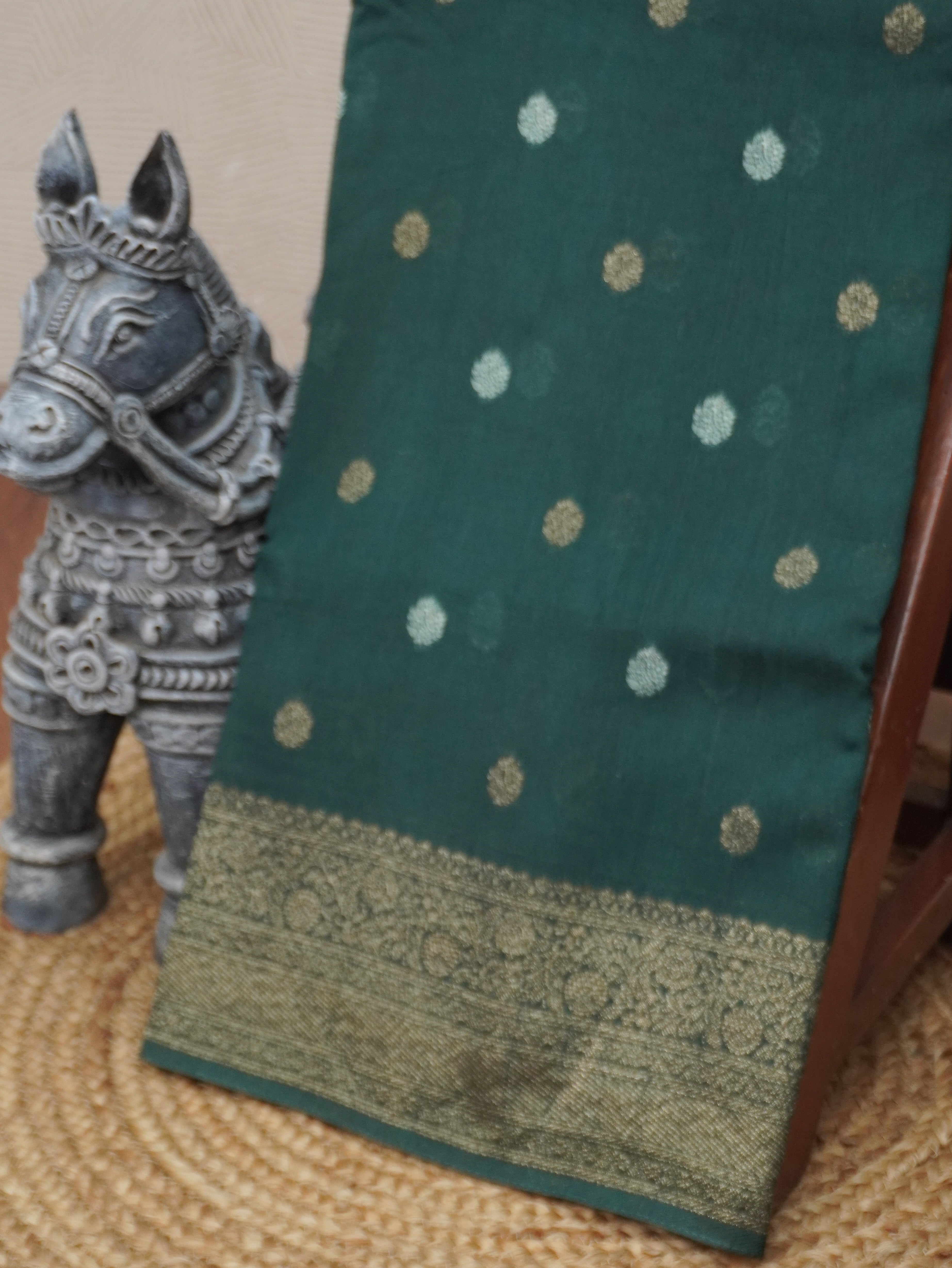 Banarasi Raw Silk Saree | TTDS3473