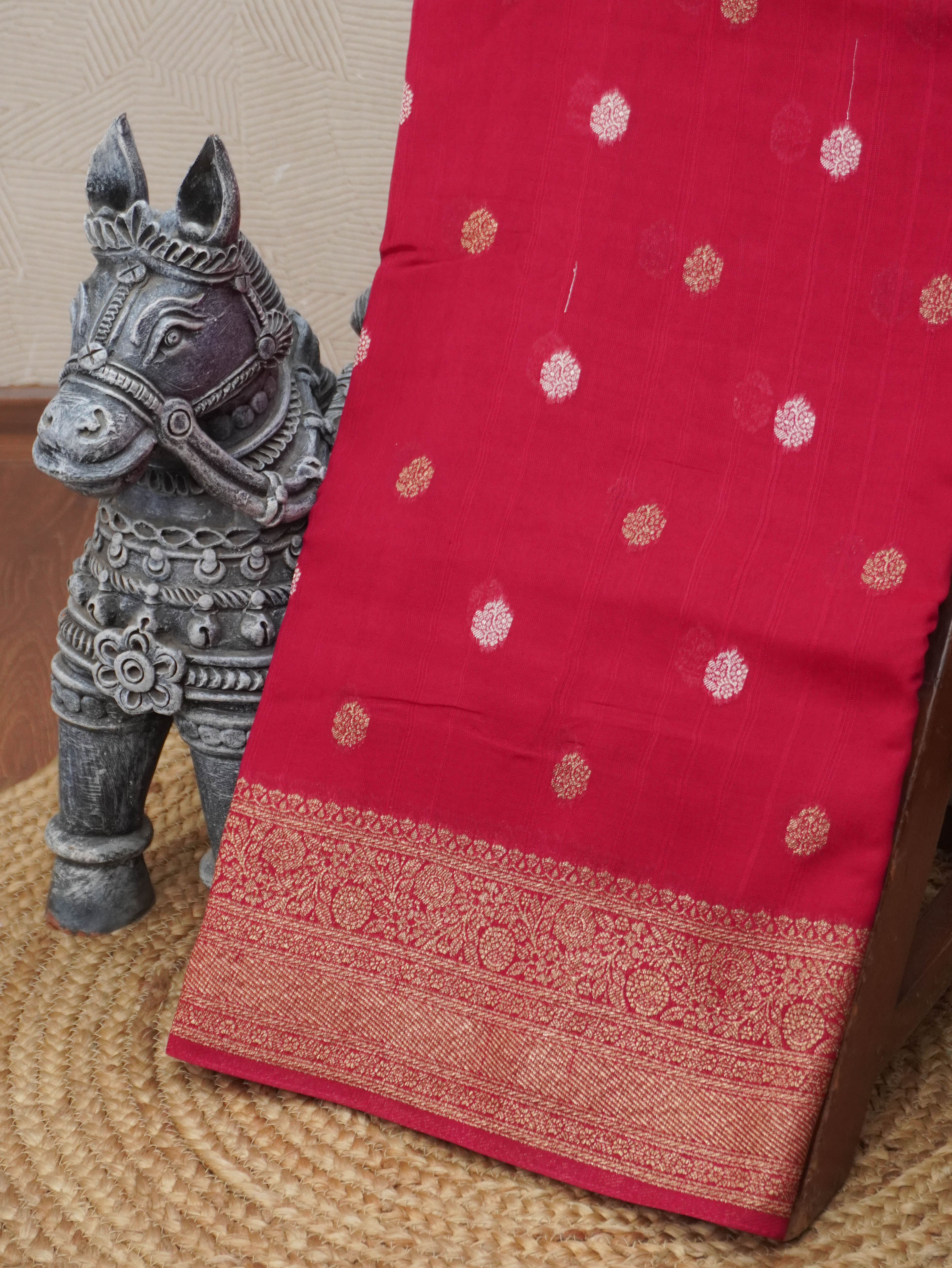 Banarasi Raw Silk Saree | TTDS3473