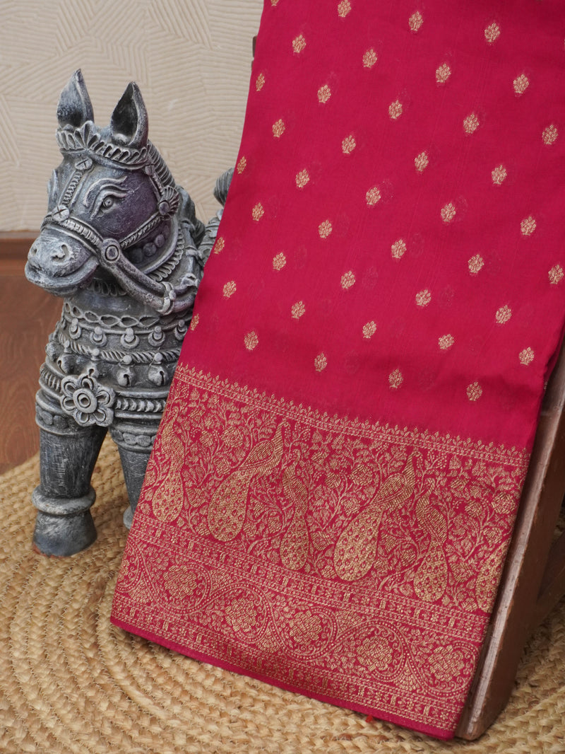 Banarasi Raw Silk Saree | TTDS3474