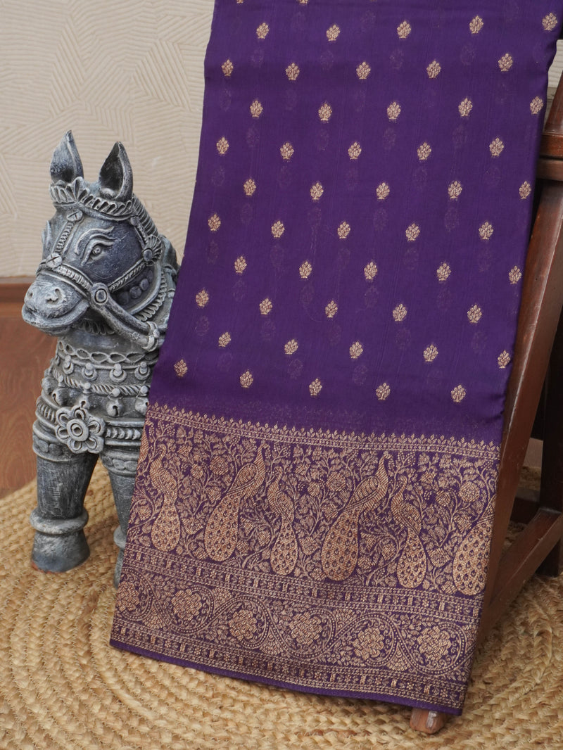 Banarasi Raw Silk Saree | TTDS3474