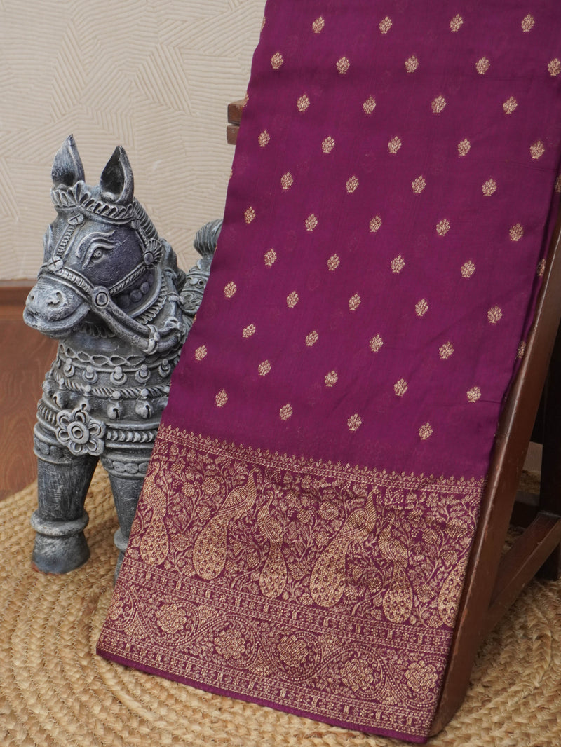Banarasi Raw Silk Saree | TTDS3474