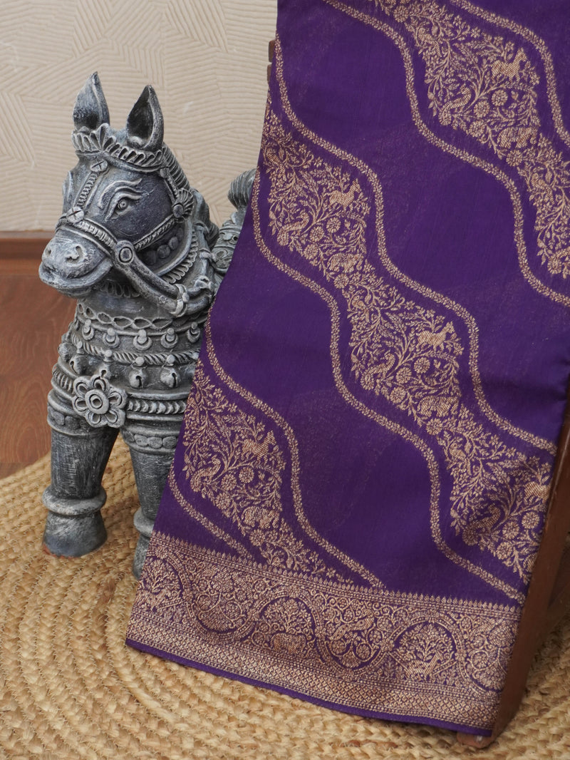 Banarasi Raw Silk Saree | TTDS3476