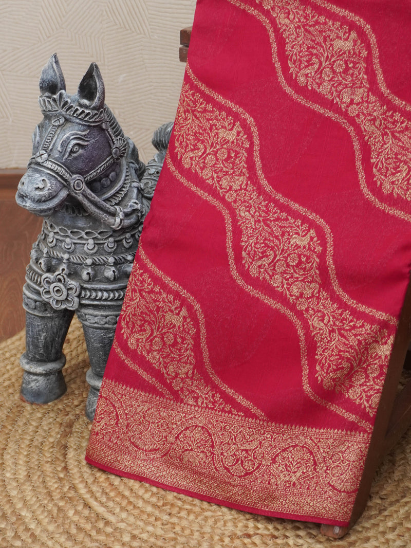 Banarasi Raw Silk Saree | TTDS3476