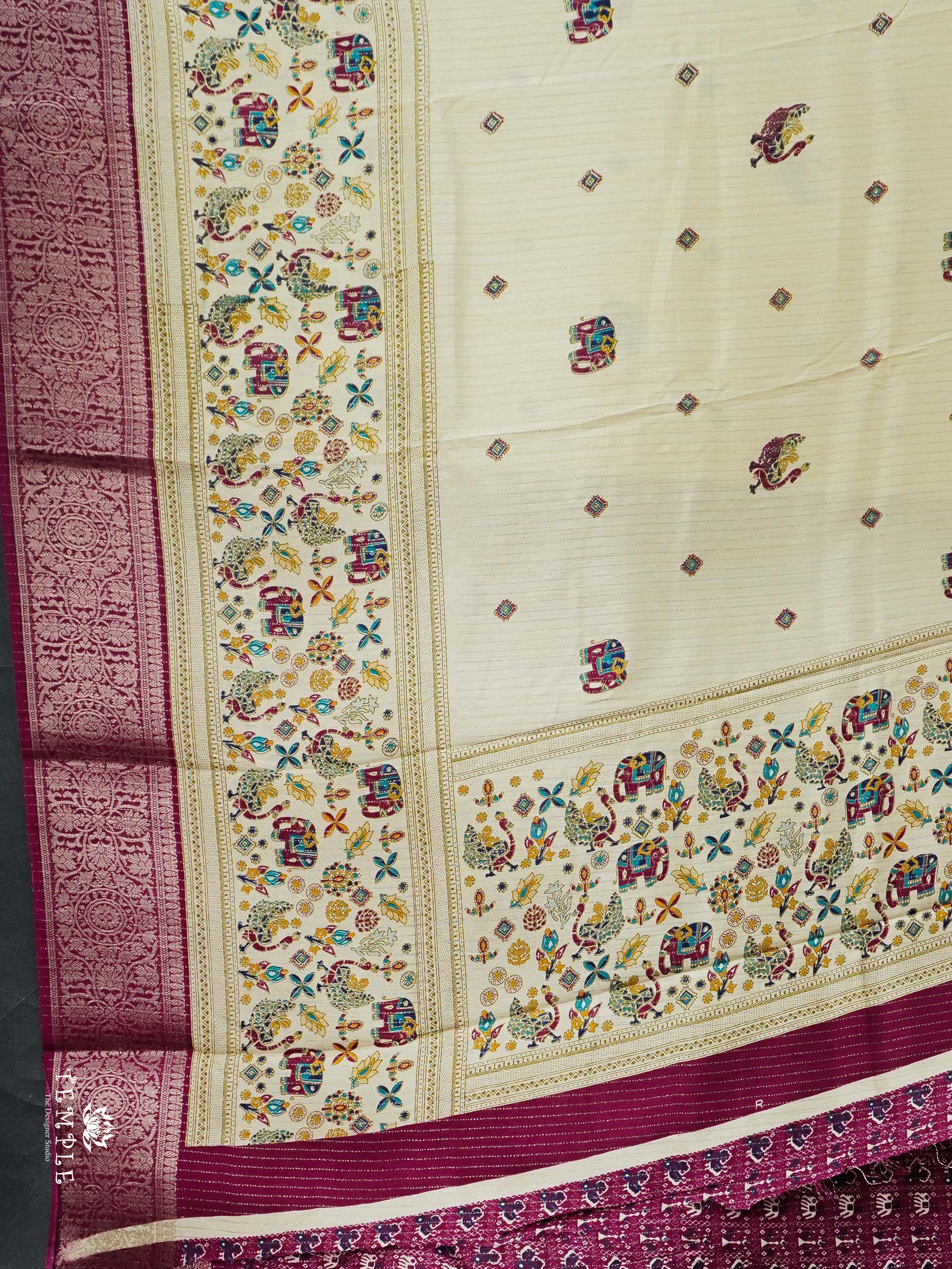 Dola Saree With Vaira Oosi pattern | TTDS2085