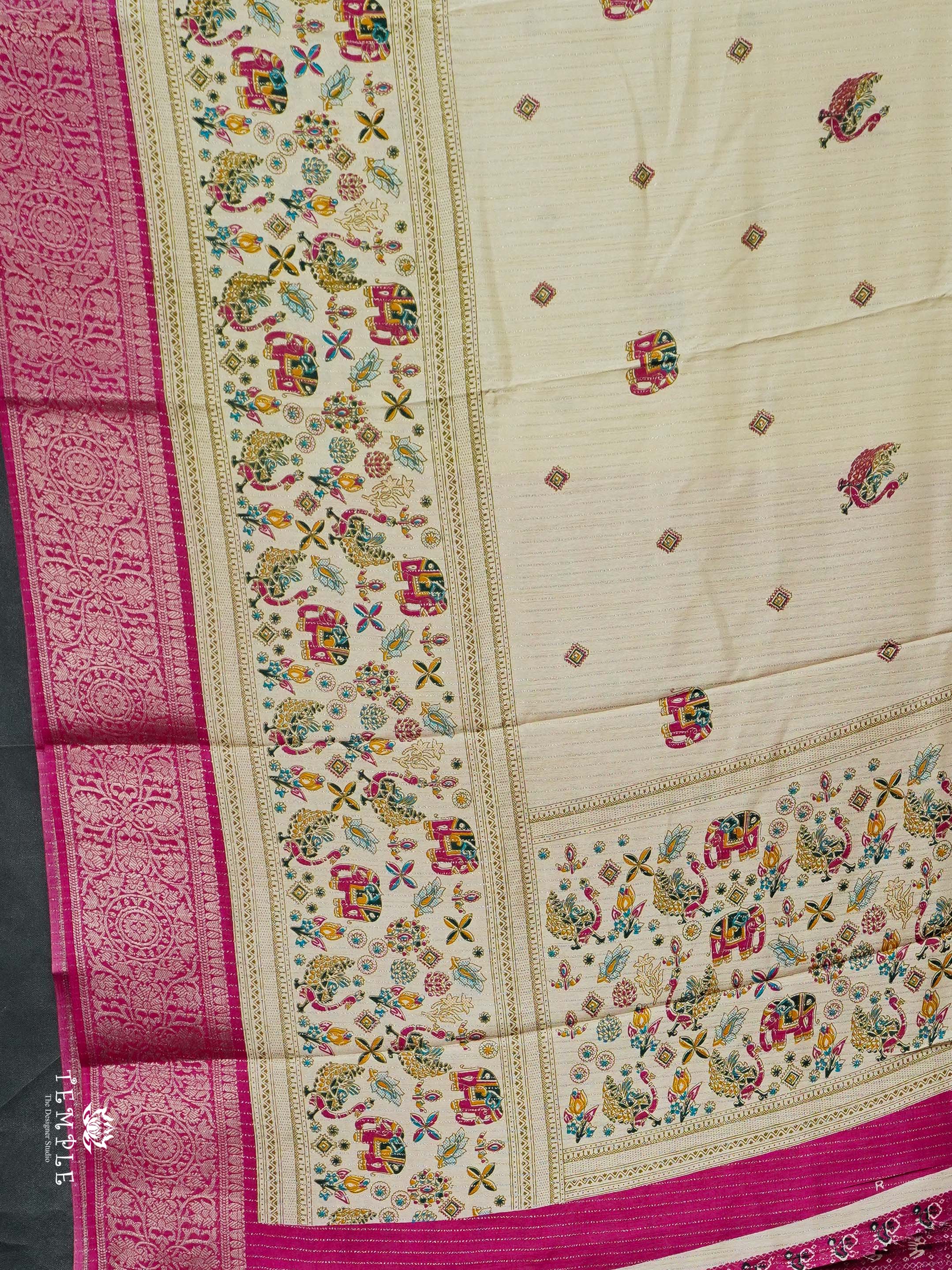 Dola Saree With Vaira Oosi Pattern | TTDS2085