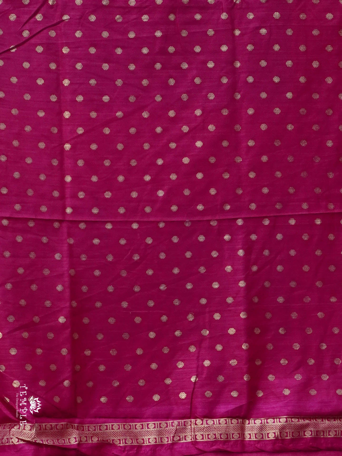 Semi Silk Saree With Patola Print | TTDS3032