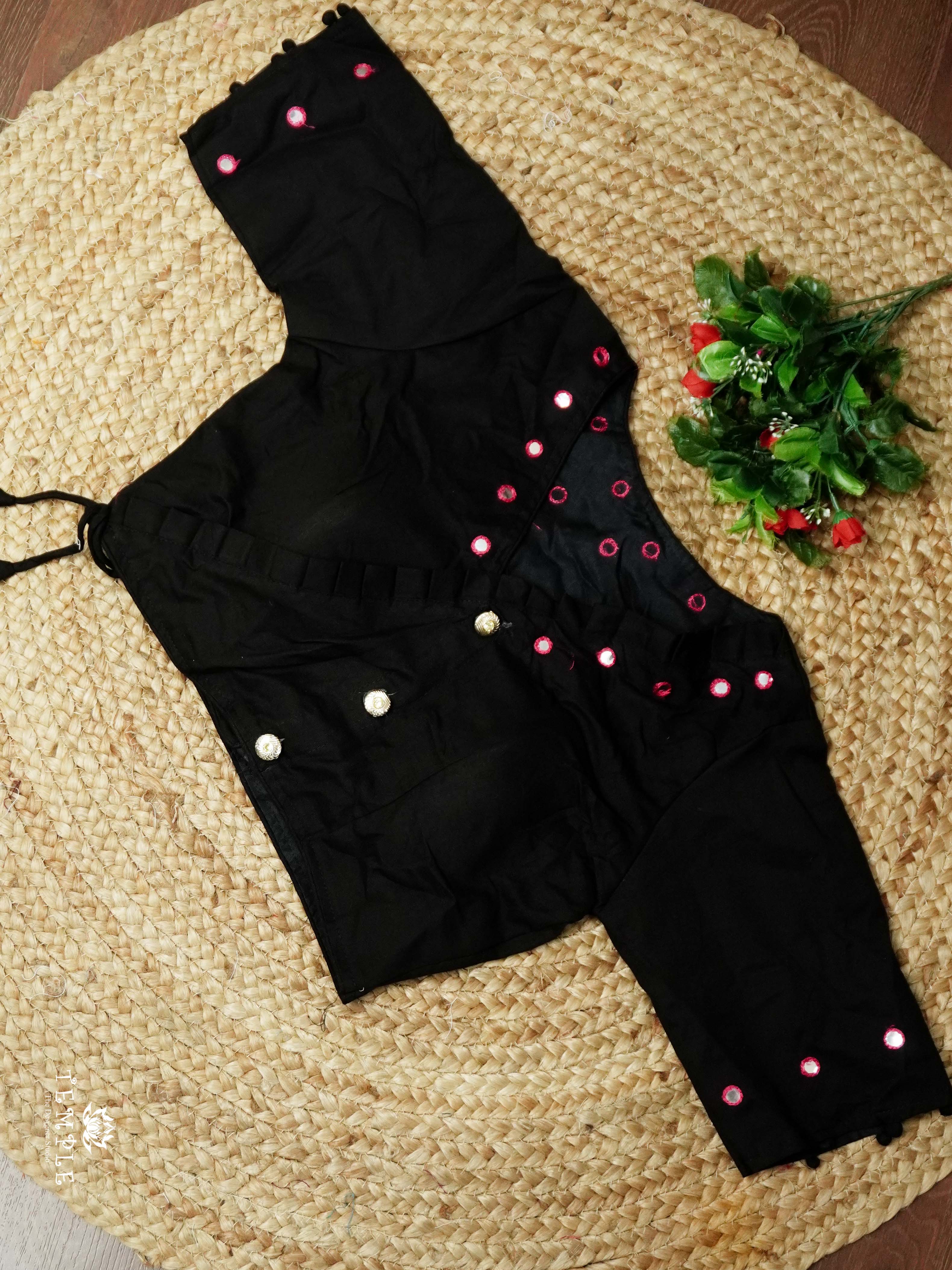 Readymade Blouse With Angrakha Pattern  | TTDS2554