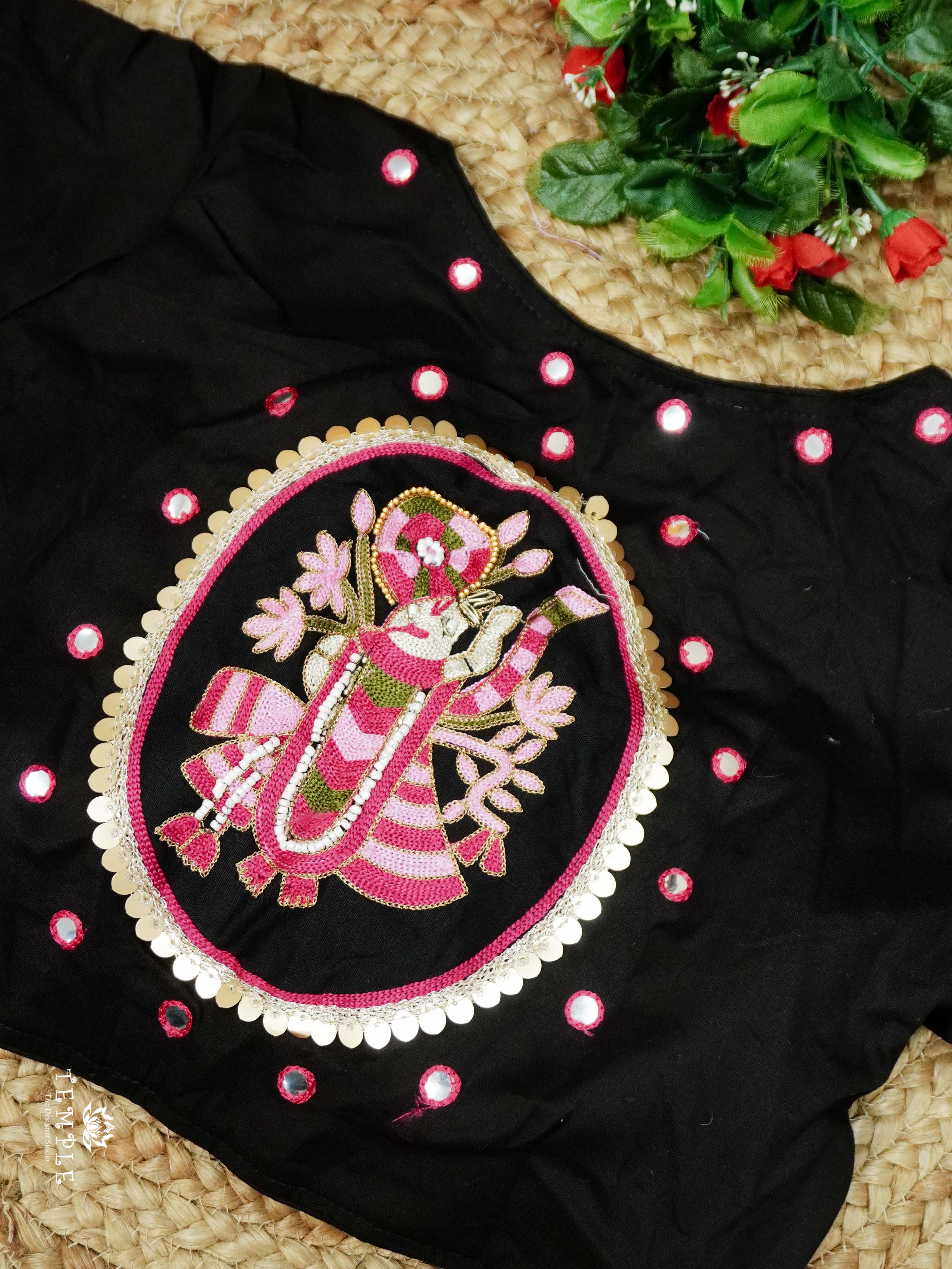 Readymade Blouse With Angrakha Pattern  | TTDS2554