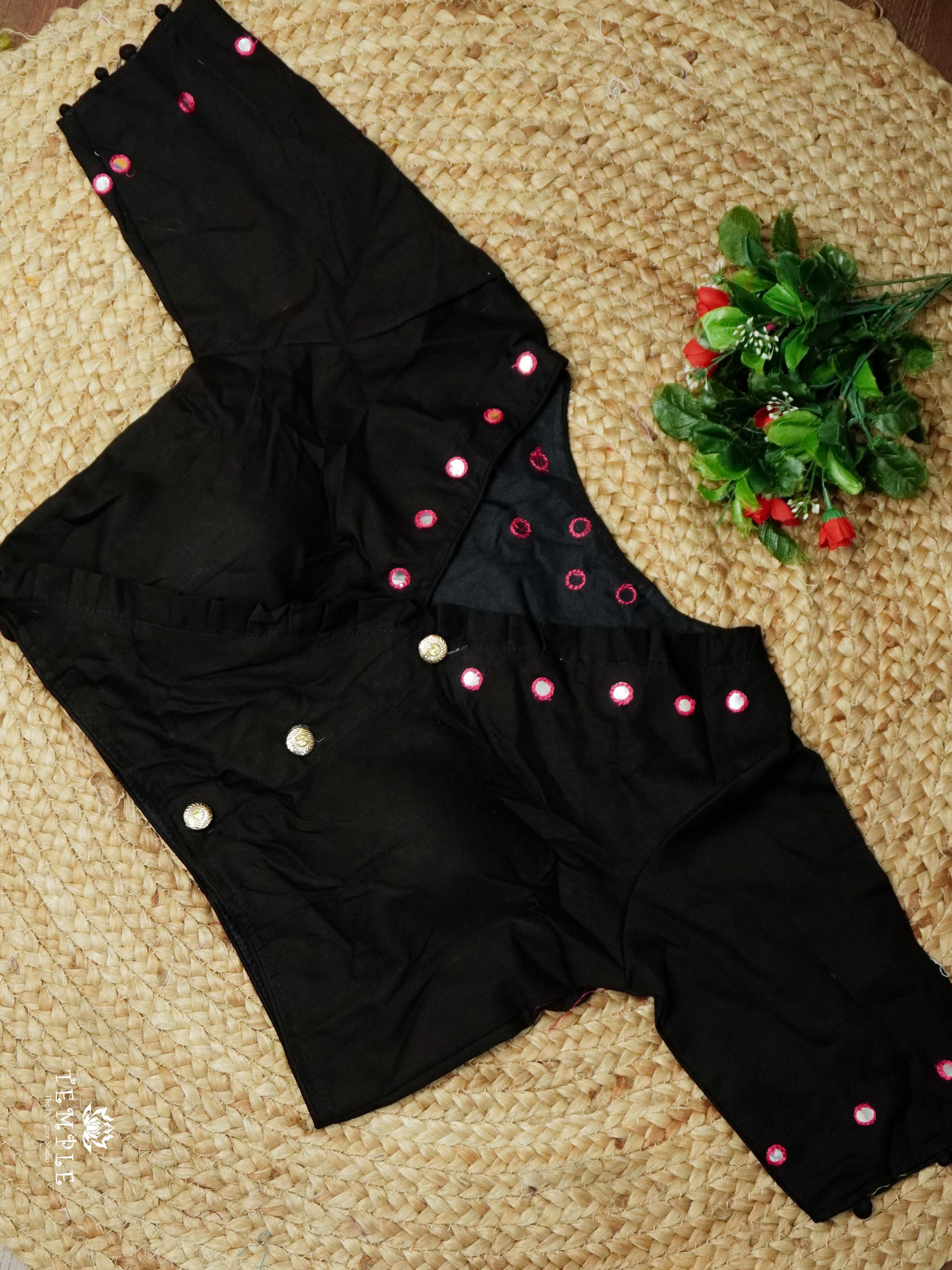 Readymade Blouse With Angrakha Pattern  | TTDS2554