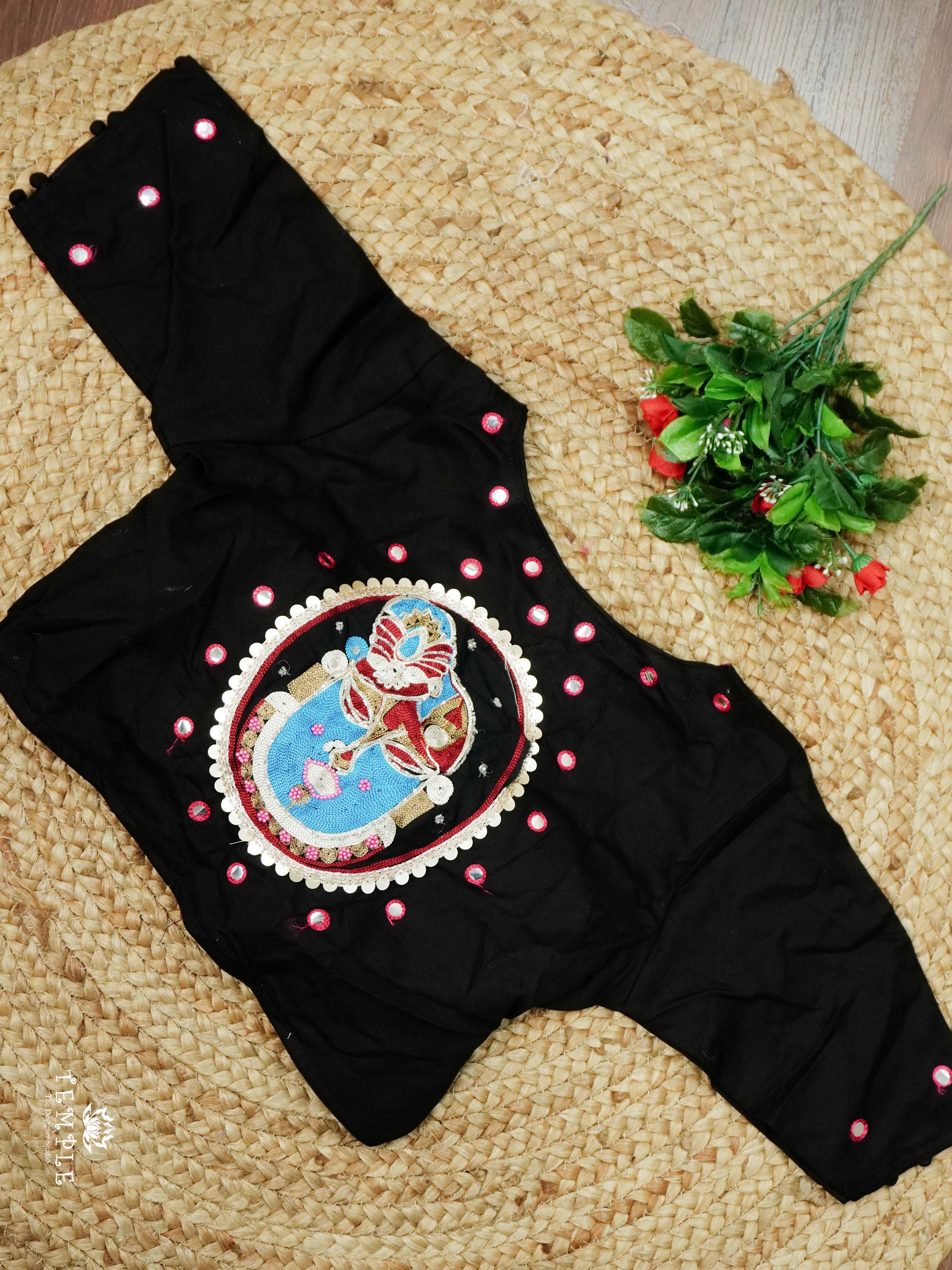 Readymade Blouse With Angrakha Pattern  | TTDS2554