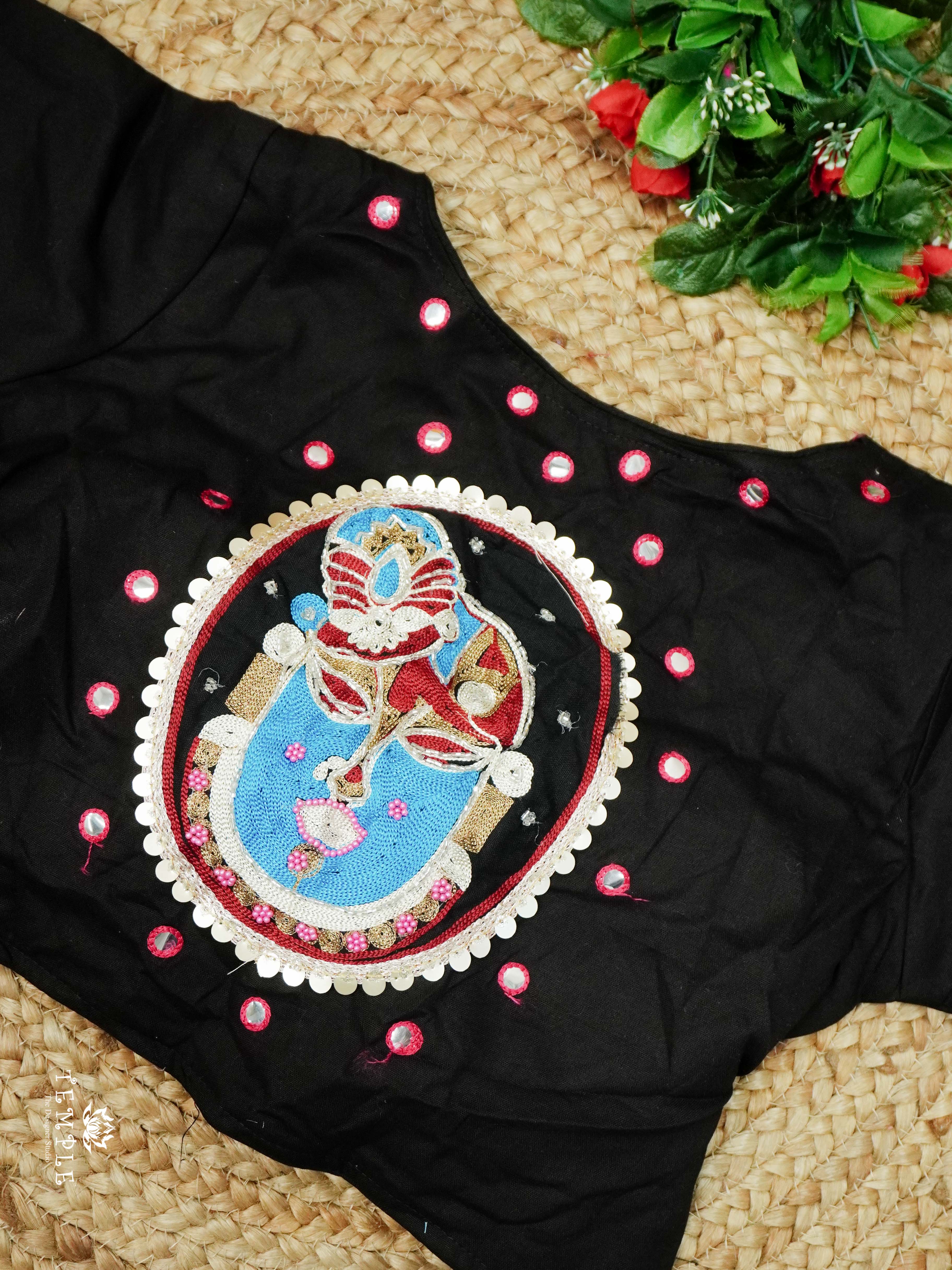 Readymade Blouse With Angrakha Pattern  | TTDS2554