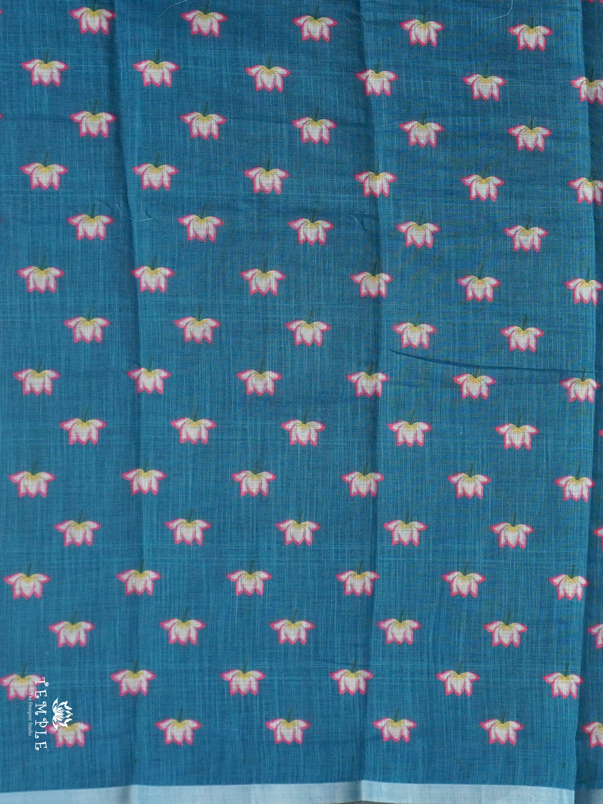 Linen Cotton Saree | TTDS3034