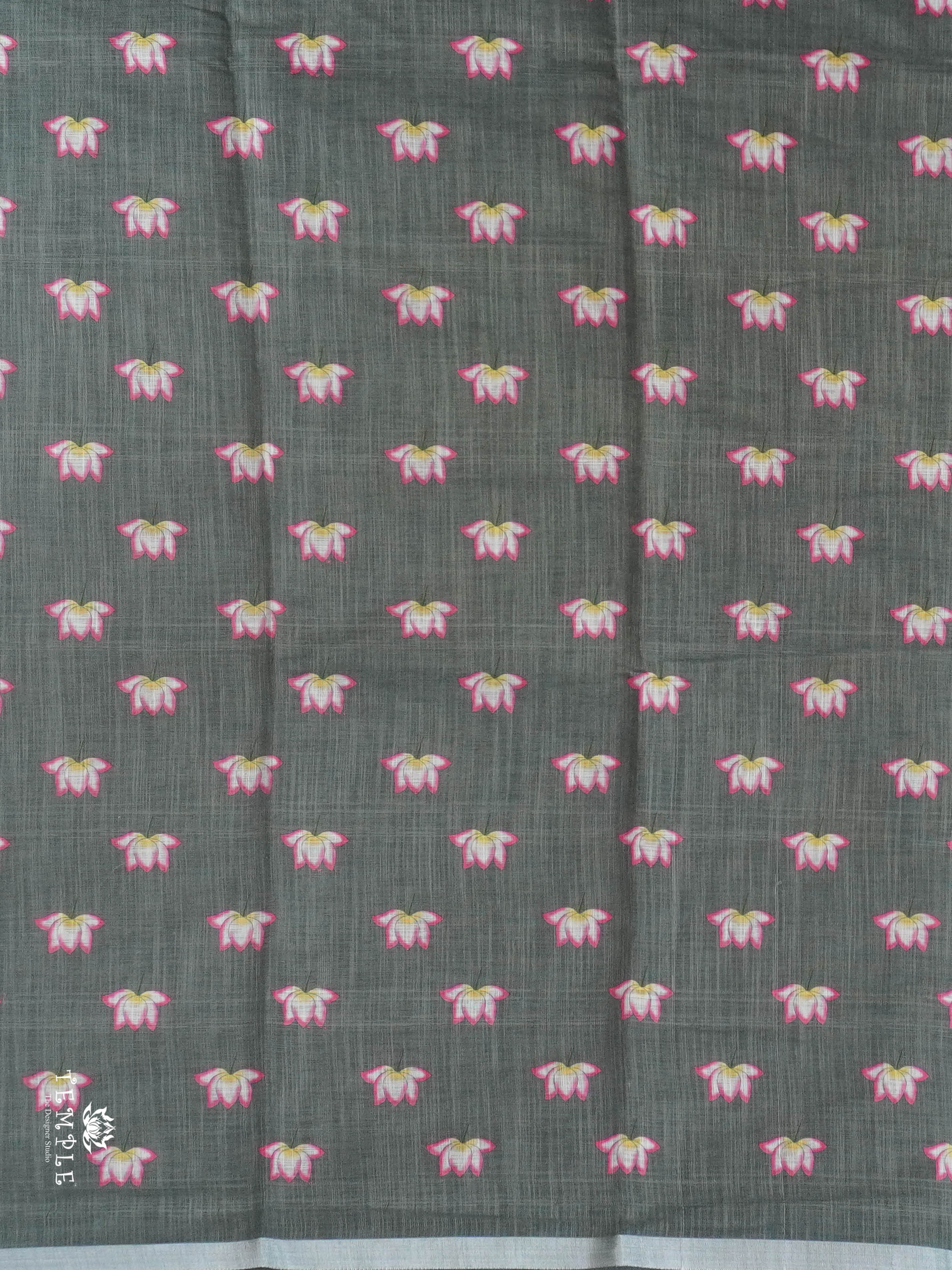 Linen Cotton Saree | TTDS3034
