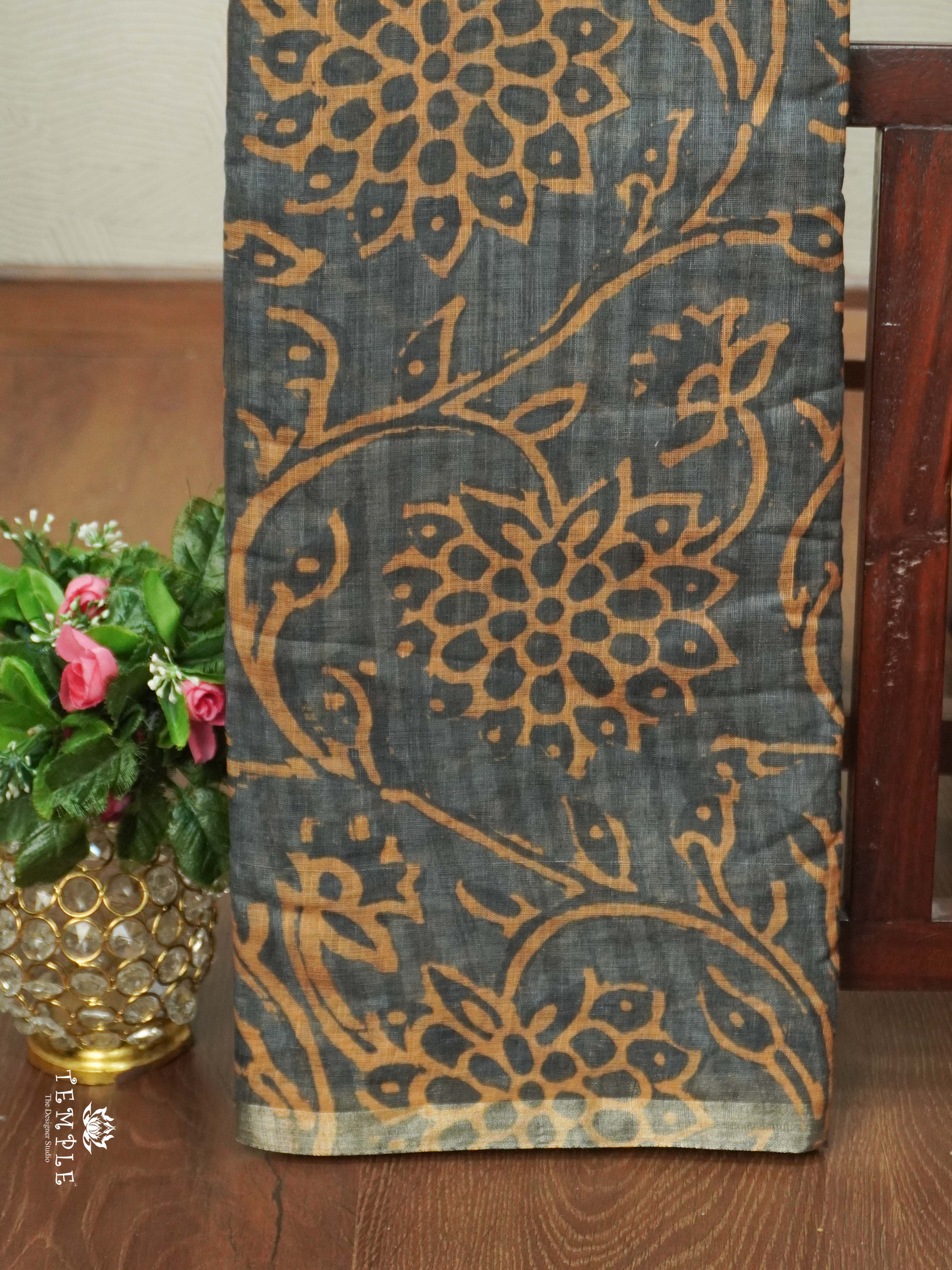 Chanderi Cotton Saree | TTDS2558