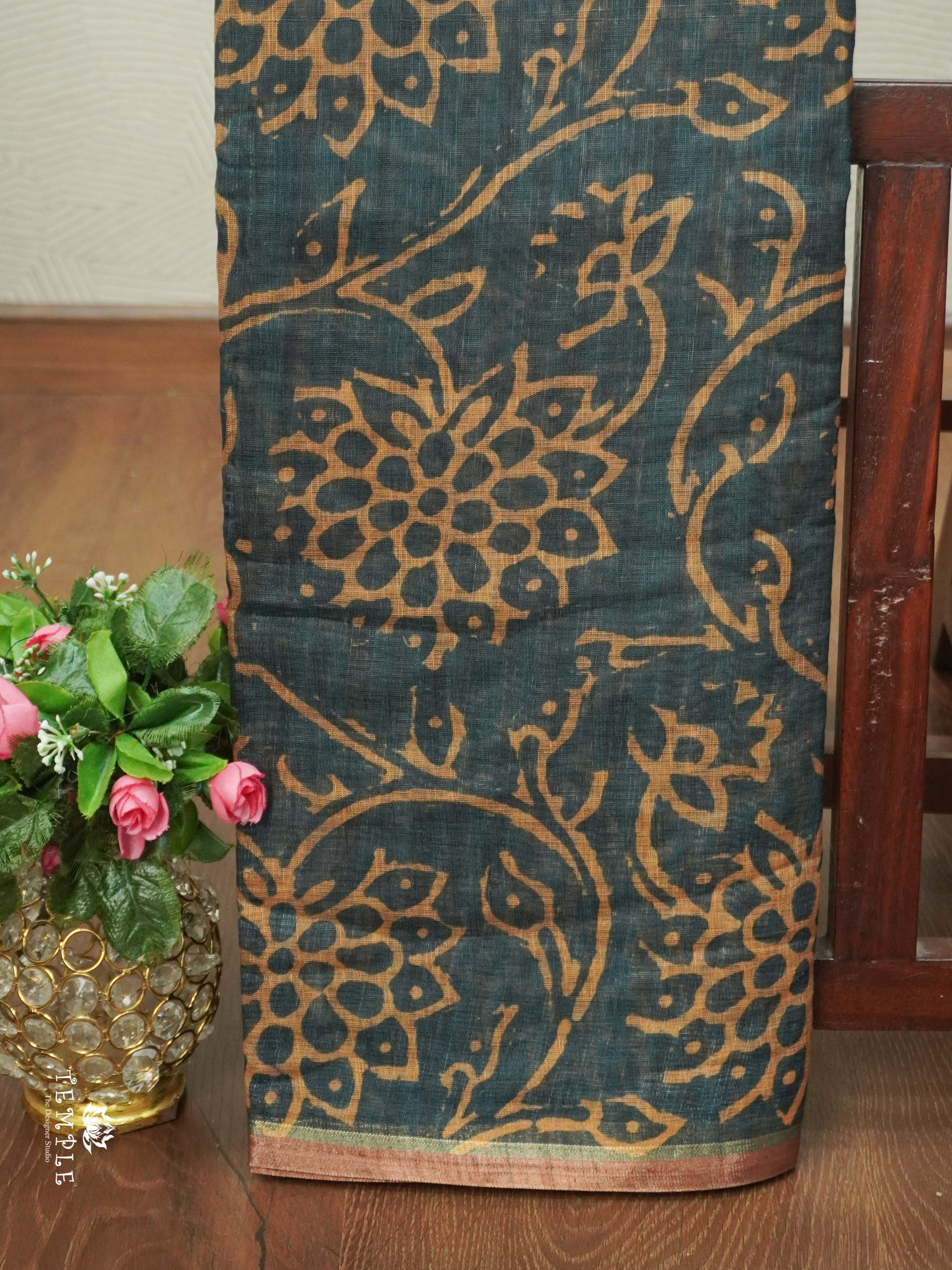 Chanderi Cotton Saree | TTDS2558