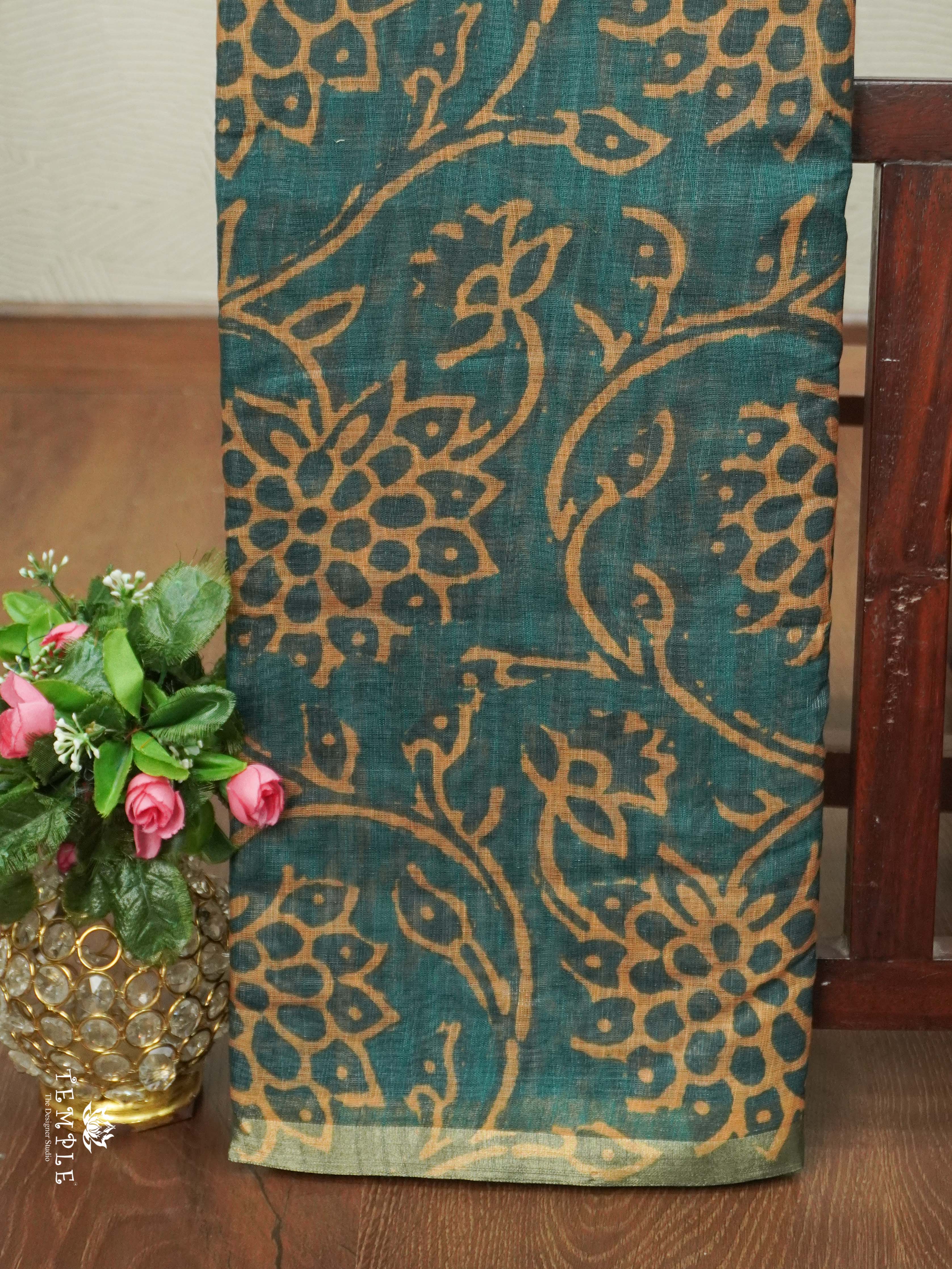 Chanderi Cotton Saree | TTDS2558