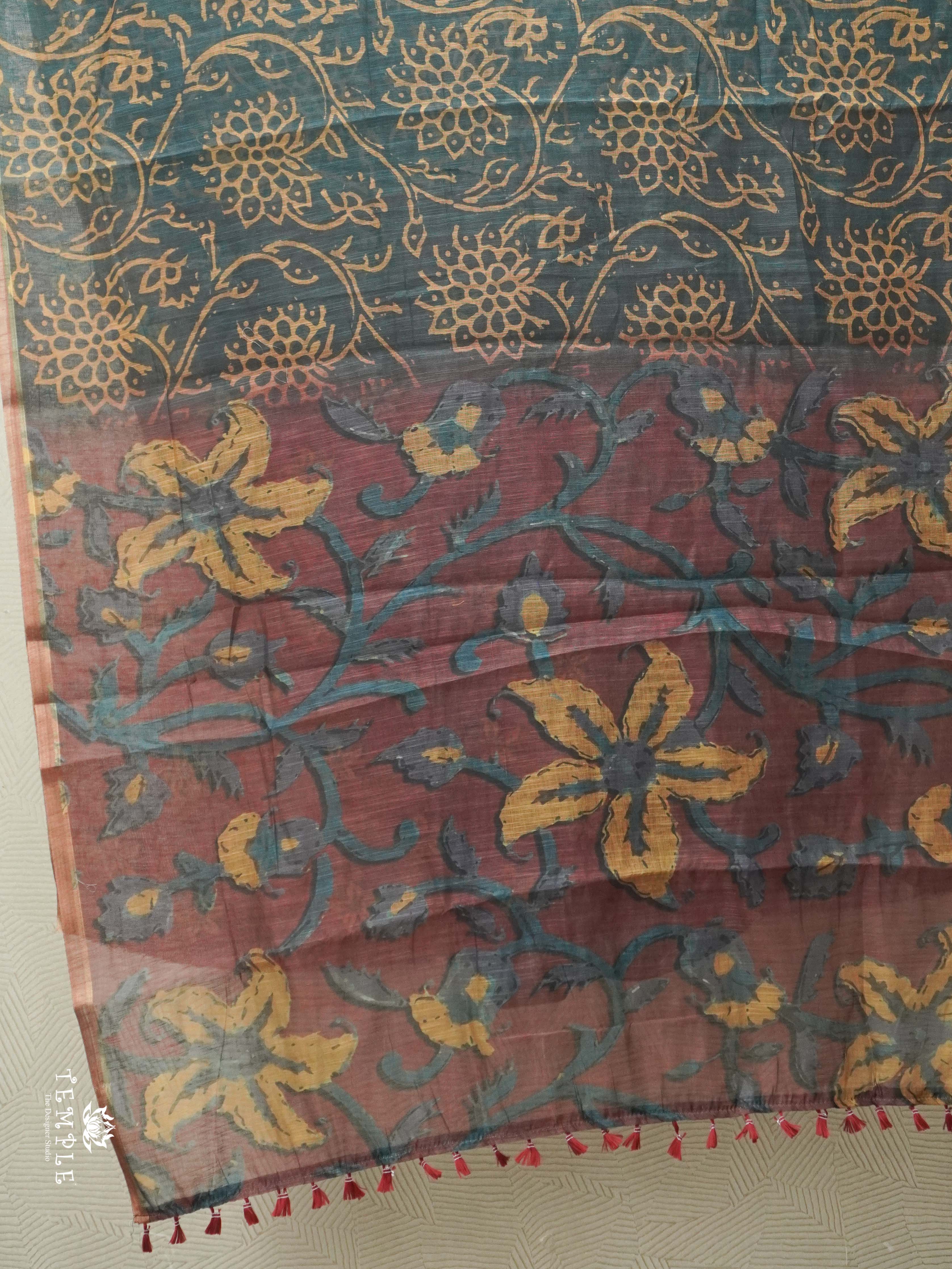 Chanderi Cotton Saree | TTDS2558