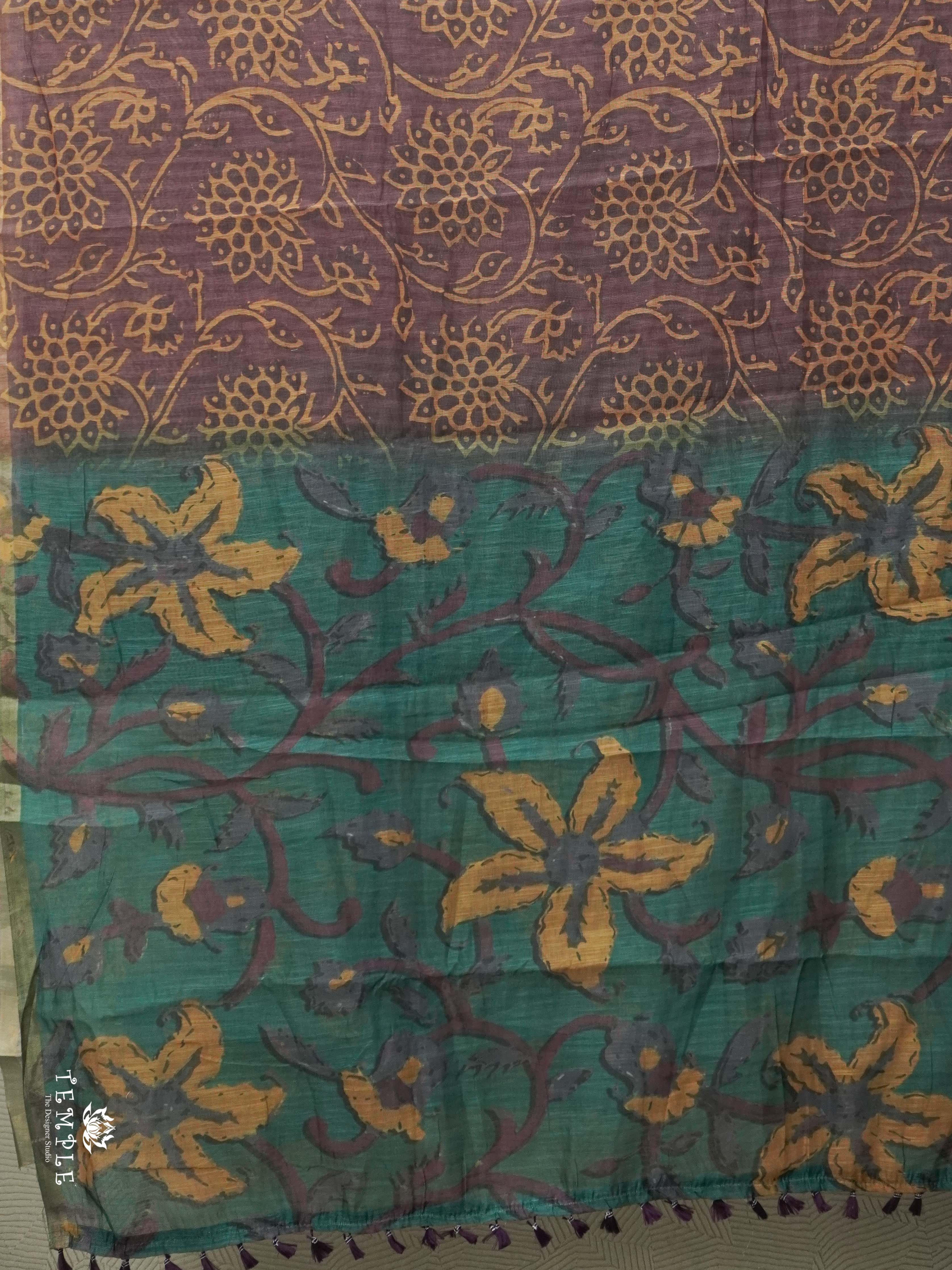 Chanderi Cotton Saree | TTDS2558