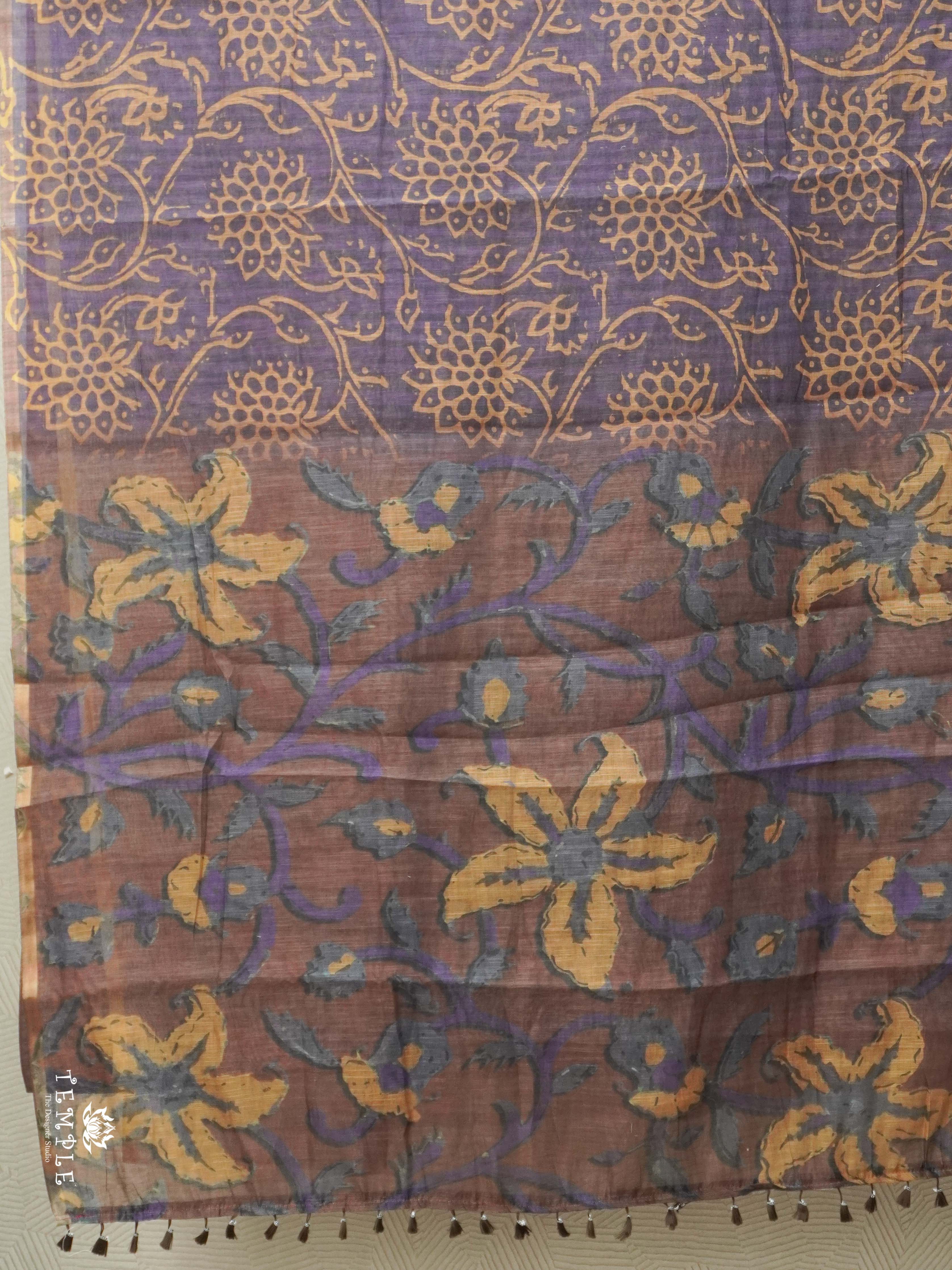 Chanderi Cotton Saree | TTDS2558