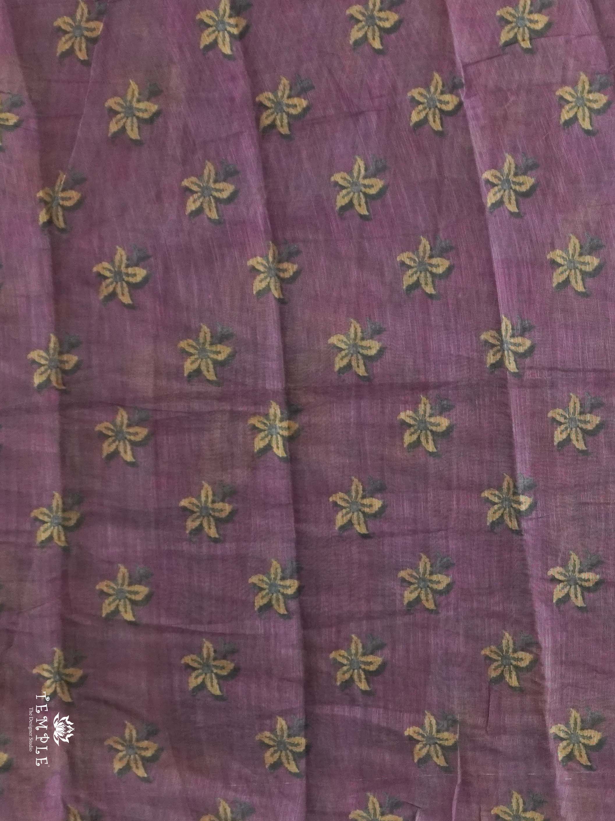 Chanderi Cotton Saree | TTDS2558