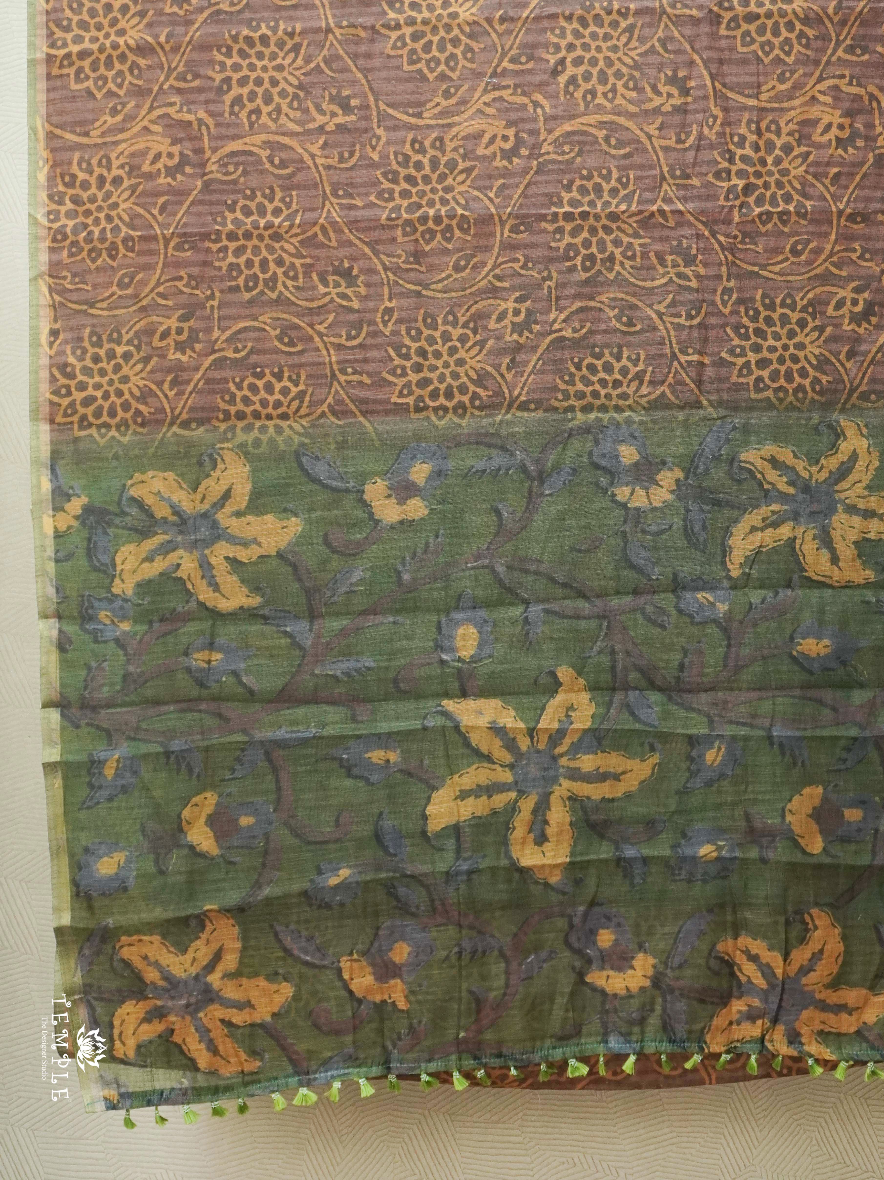 Chanderi Cotton Saree | TTDS2558