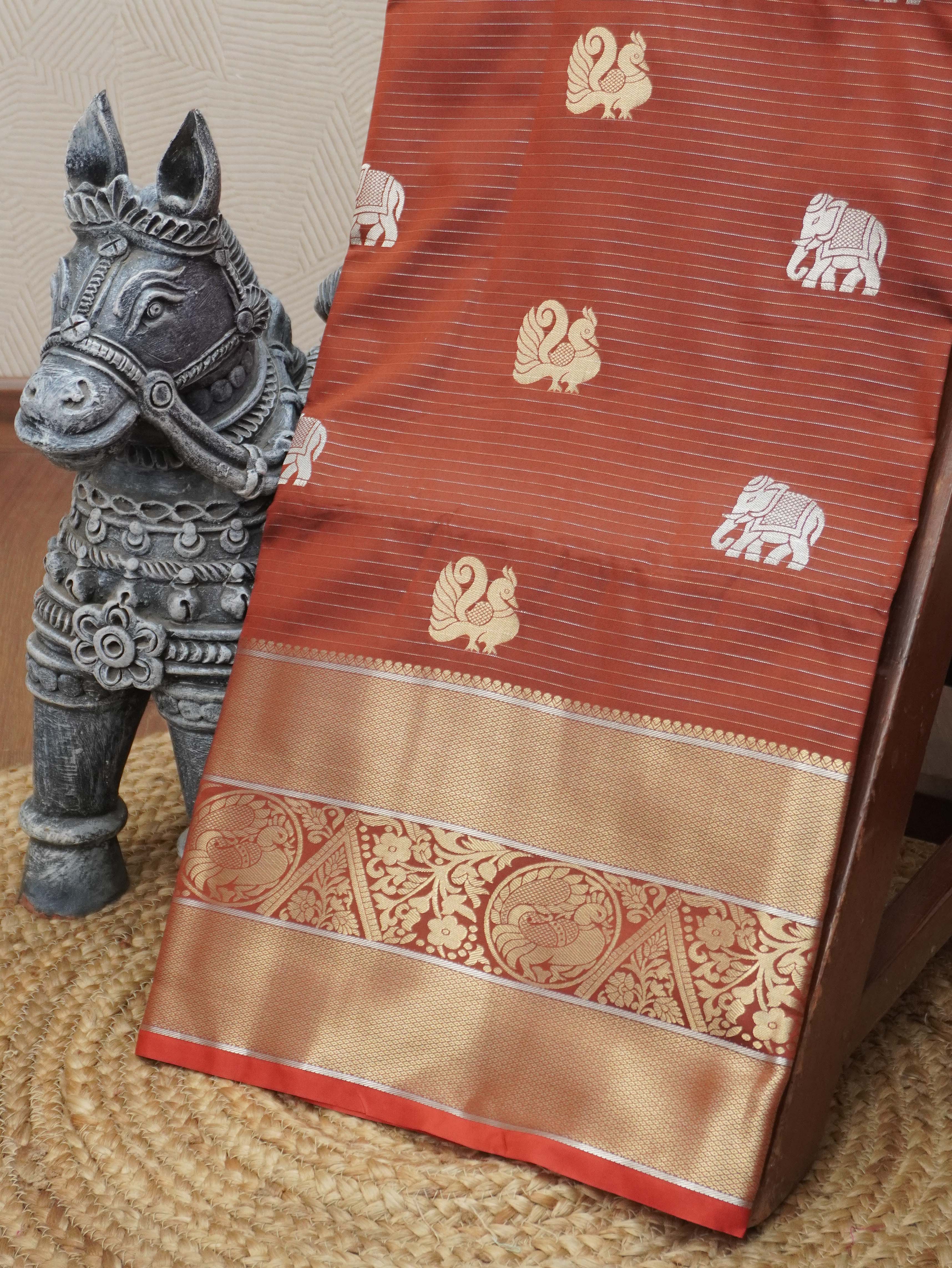 Semi Silk Saree | TTDS3479